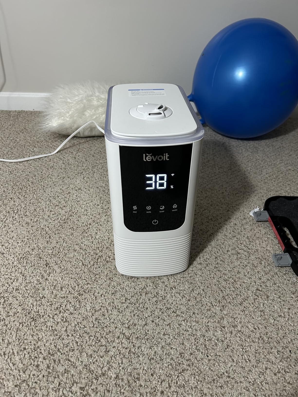 LEVOIT LV600HH 6L Warm and Cool Mist Ultrasonic Humidifier, Rapid Humidification for Bedroom Large Room, Essential Oil Diffuser, Humidity Setting with Built-in Sensor, Auto Mode, Timer, Remote Control customer photo 1