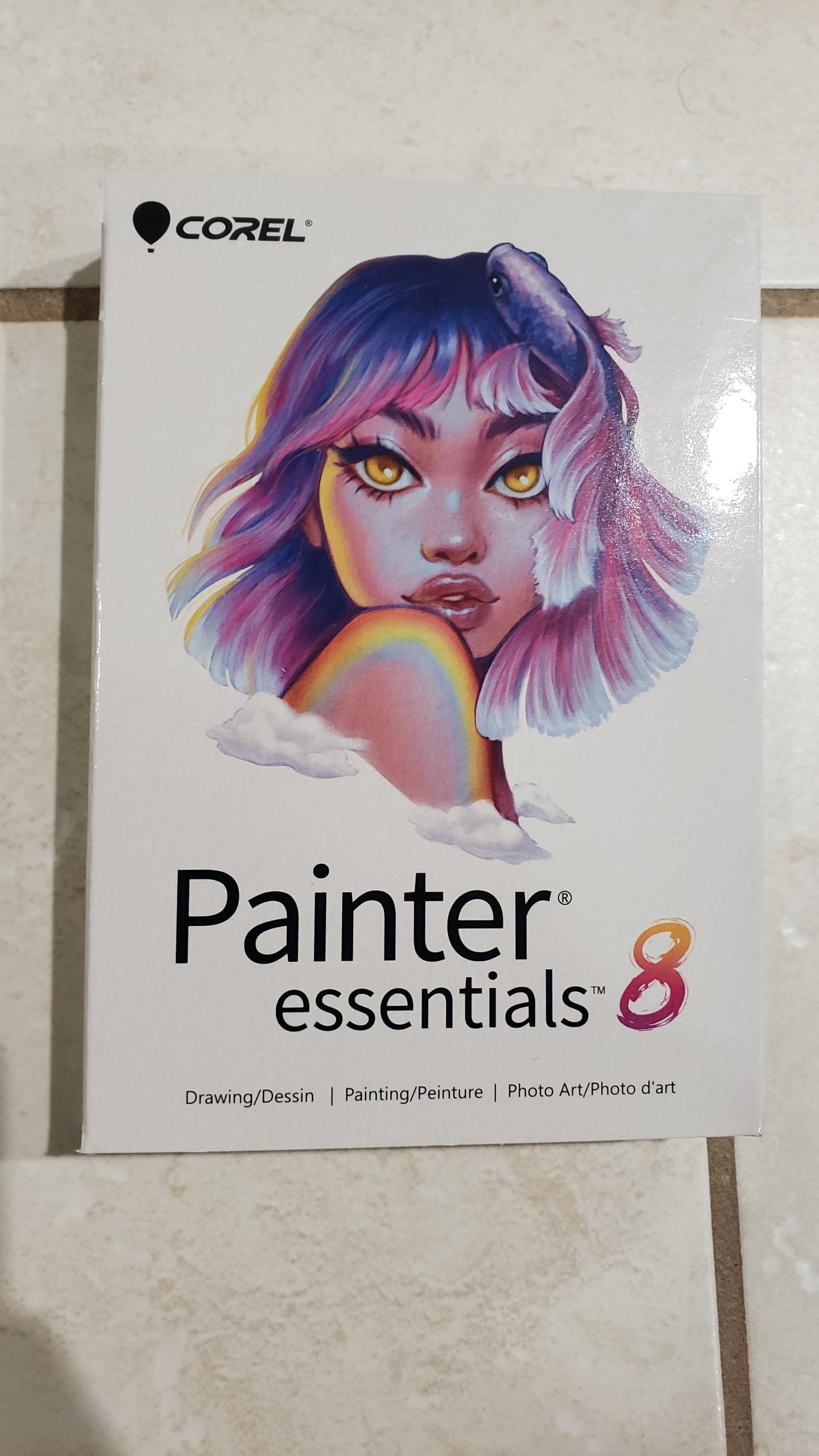 Corel Painter Essentials 8 | Beginner Digital Painting Software | Drawing & Photo Art [PC Key Card] customer photo 1
