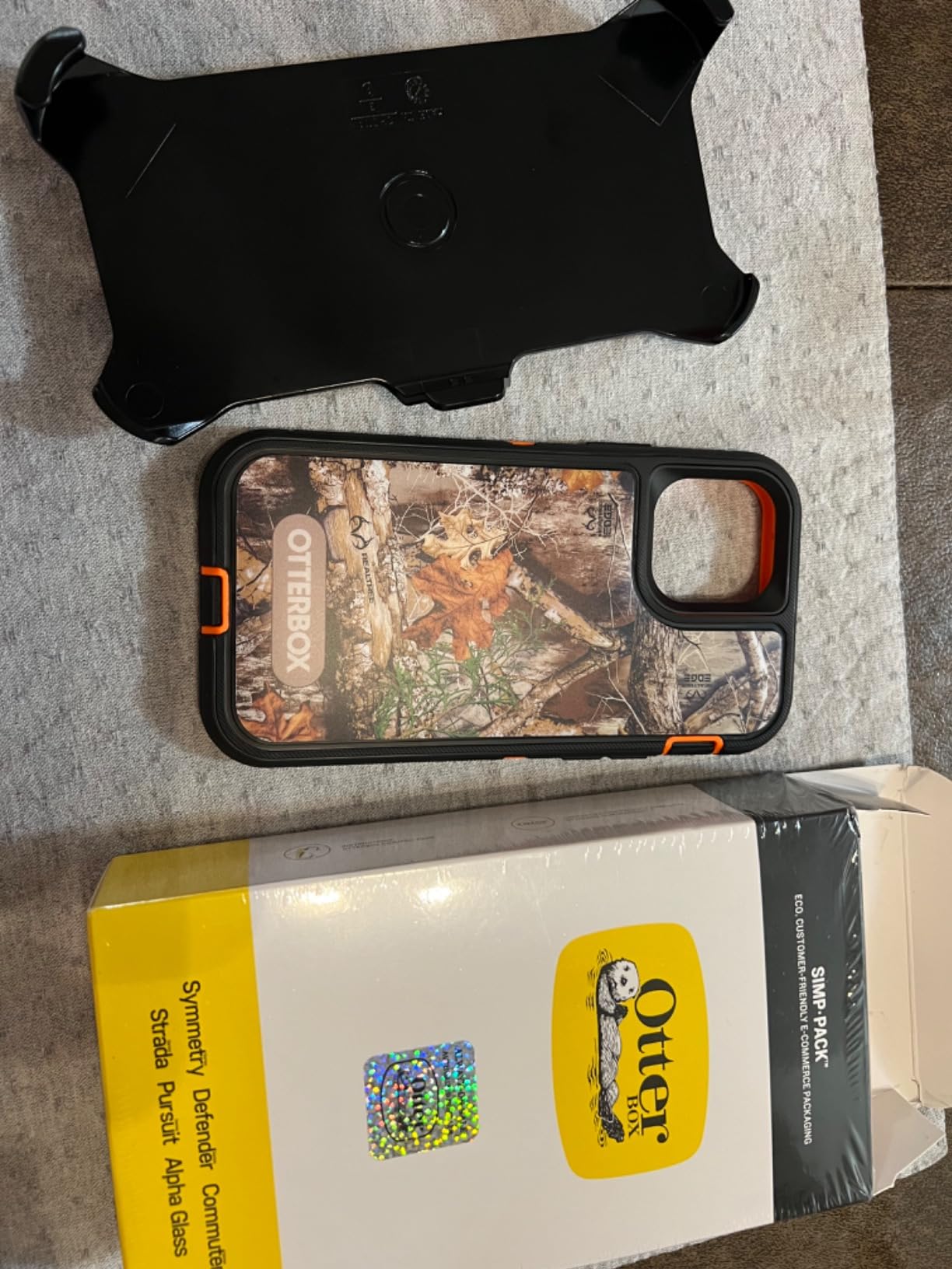 Defender Series Case for Apple iPhone 12 & iPhone 12 Pro - (Black) customer photo 2
