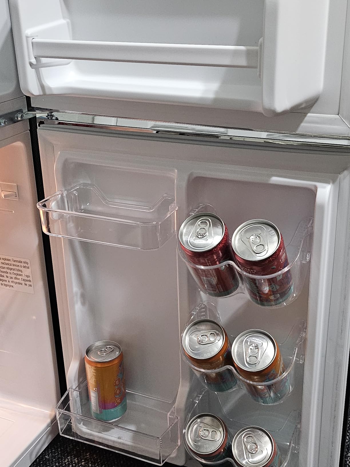 Frigidaire EFR840 Retro Mini Fridge with Freezer & Side Bottle Opener - Small 2 Door Refrigerator for Office Bar or College Dorm Room - 3.2 Cu Ft, Mint customer photo 2