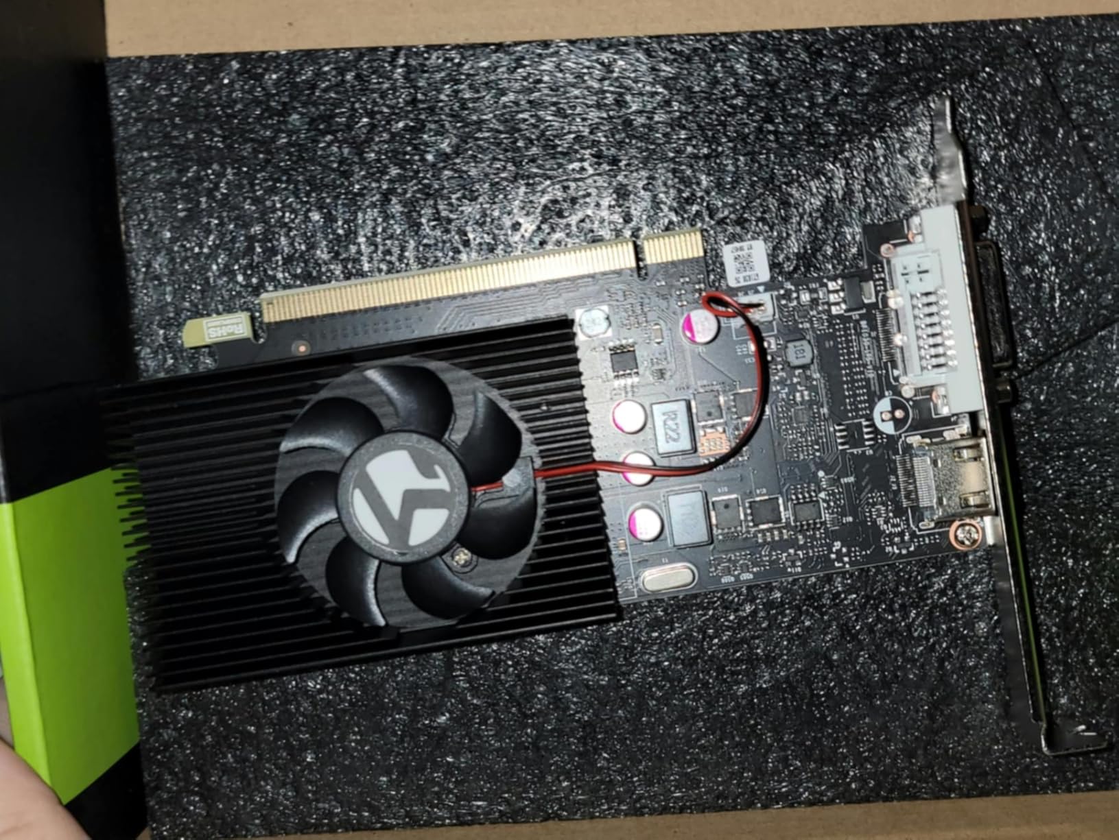 maxsun GEFORCE GT 1030 2GB GDDR5 64-Bit Video Graphics Card GPU PCIe 3.0 DirectX 12 ITX HDCP DVI HDMI SFF Low Profile Ready customer photo 1