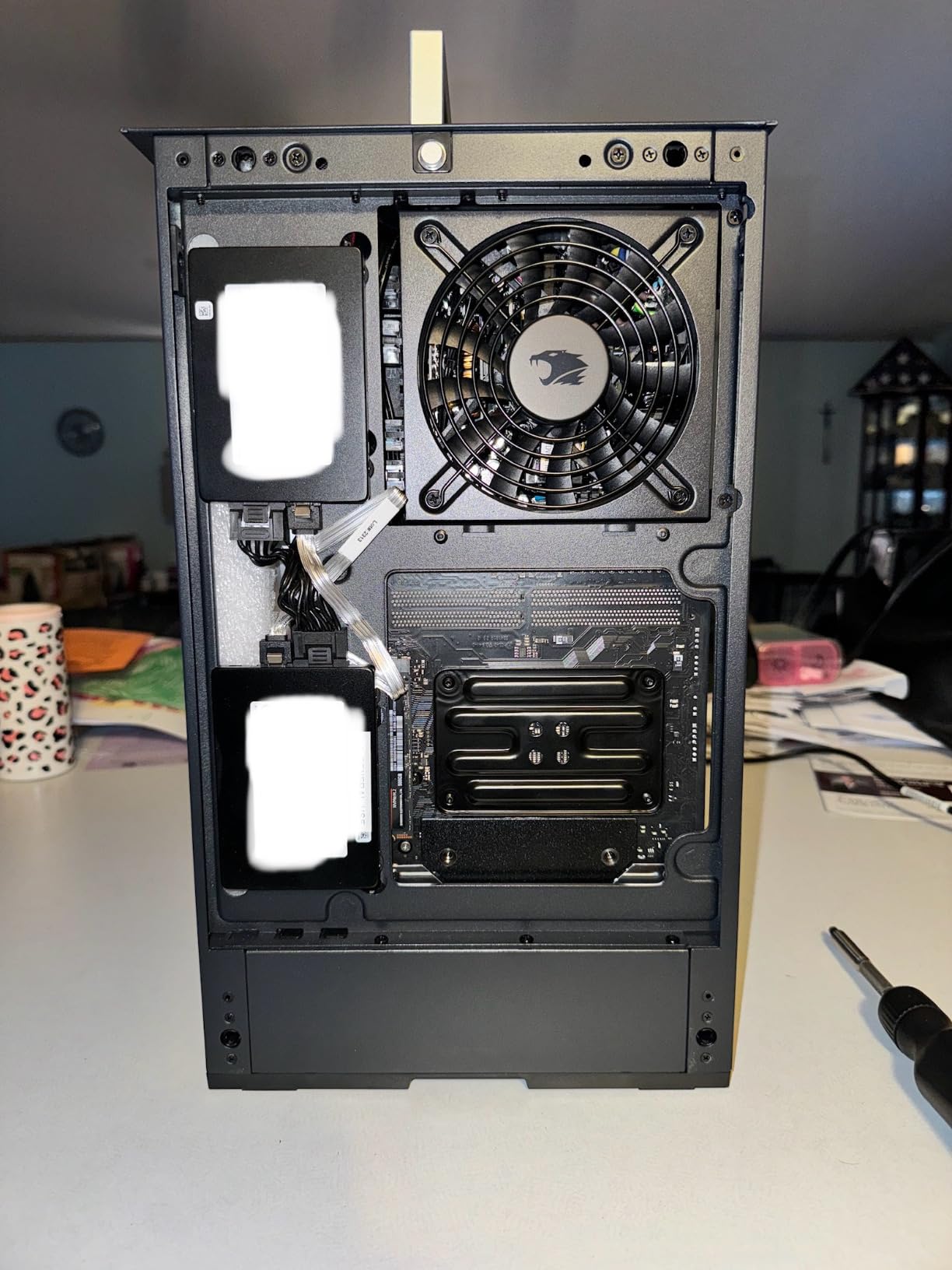HYTE Revolt 3 Small Form Factor Premium ITX Computer Gaming Case Only, Metal, Black customer photo 2
