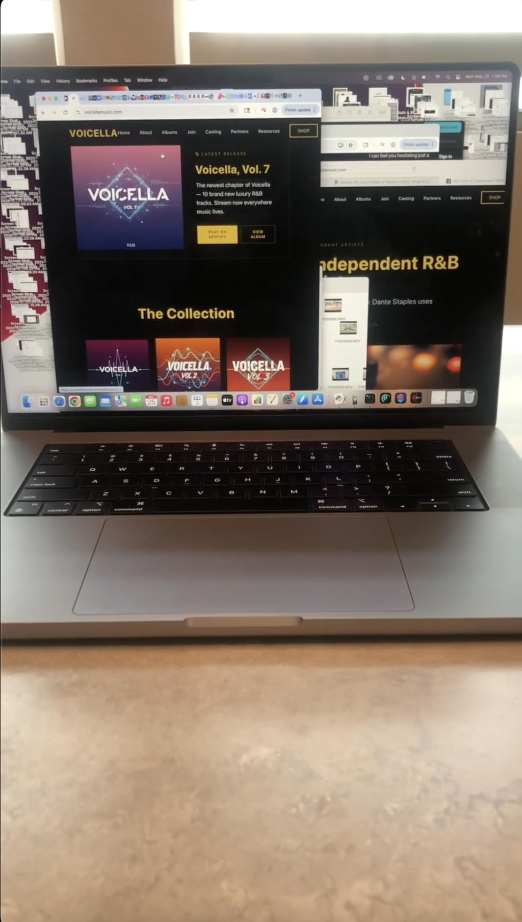 2021 Apple MacBook Pro (16-inch, M1 Pro chip with 10-core CPU and 16-core GPU, 16GB RAM, 512GB SSD) - Silver customer photo 1