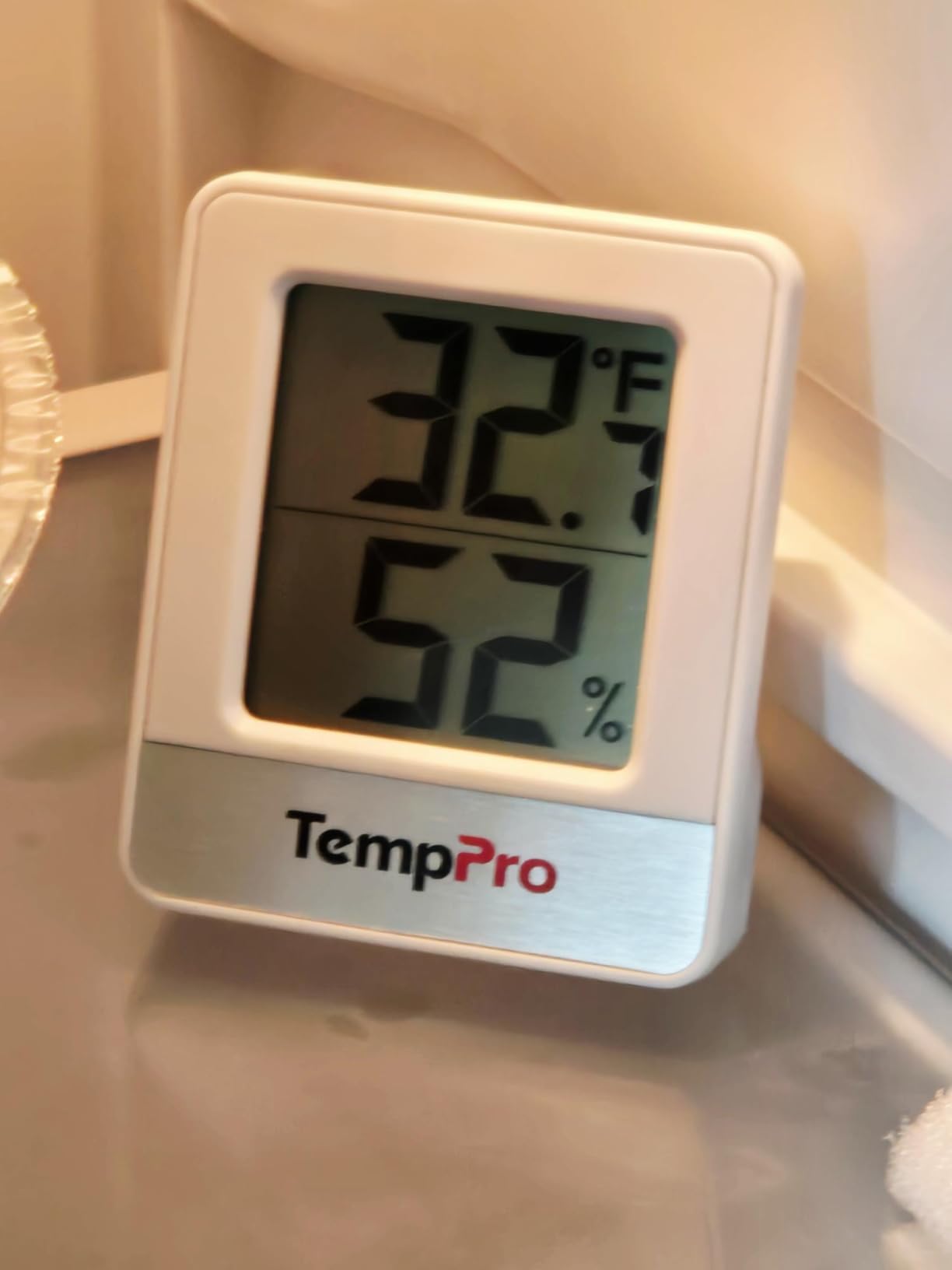 TempPro TP49 3 Pieces Digital Hygrometer Indoor Thermometer Humidity Meter Mini Hygrometer with Temperature and Humidity Monitor Outdoor and Room Thermometer Weather Station (Previously ThermoPro) customer photo 1