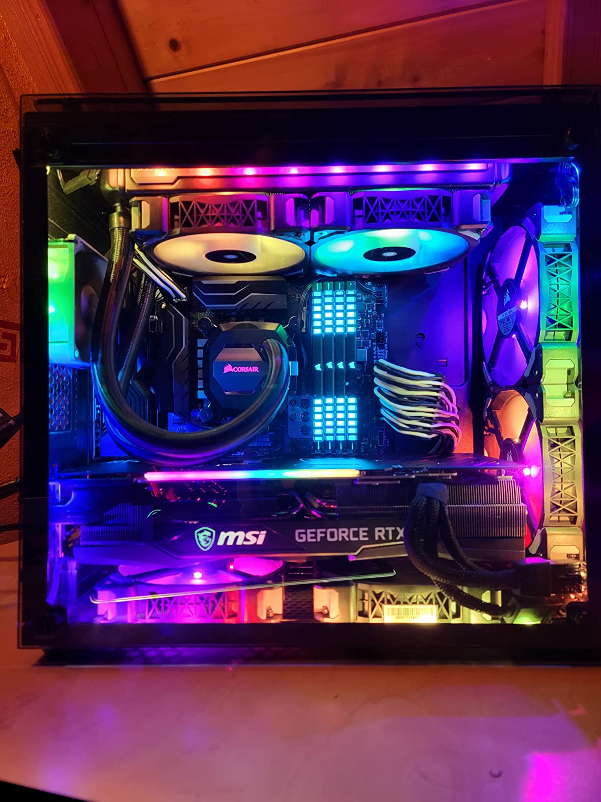Gaming GeForce RTX 3090 Ti 24GB GDRR6X 384-Bit HDMI/DP Nvlink Tri-Frozr Ampere Architecture OC Graphics Card (RTX 3090 Ti Gaming X Trio 24G) customer photo 1