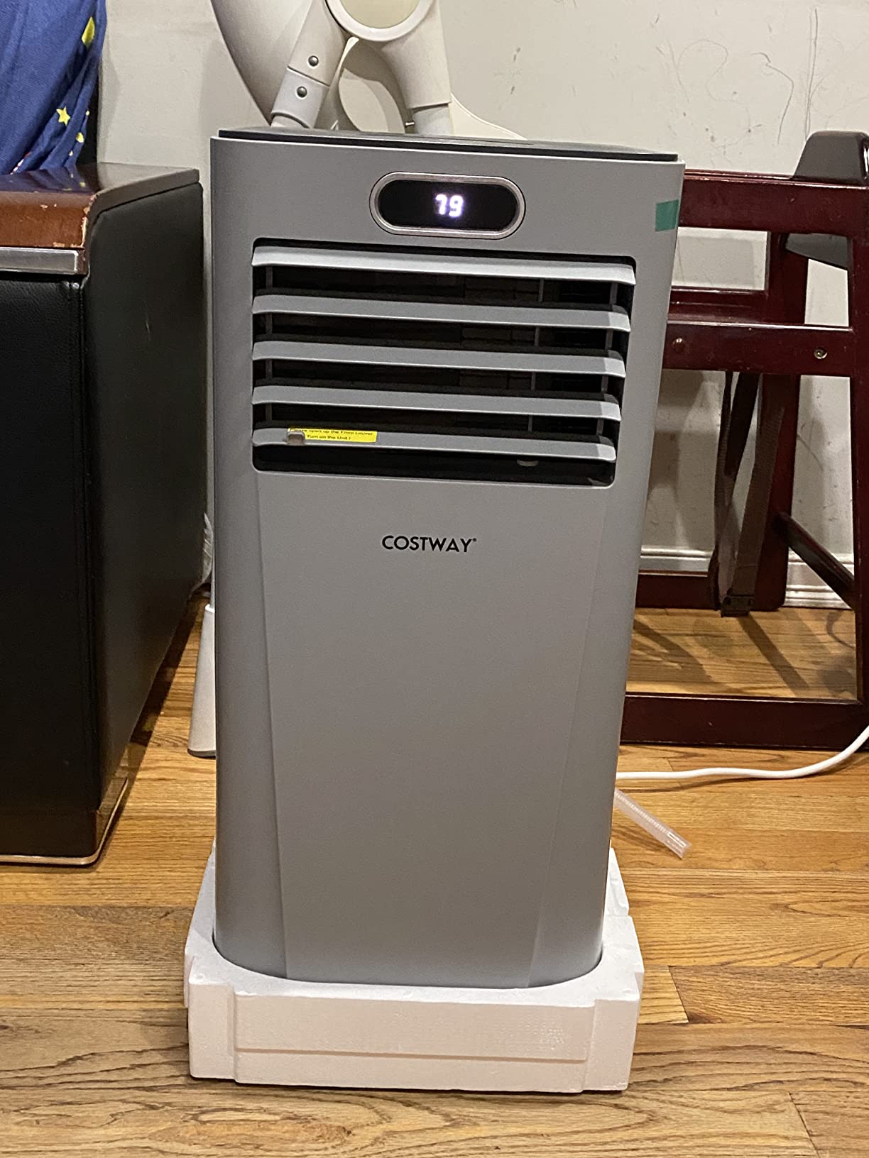 Portable Air Conditioner, 10000BTU Air Cooler with Drying/Fan/Sleep Mode, 2 Speeds, 24H Timer, Remote Control, Portable AC for Home & Office, Cools Room up to 350 Sq. Ft, Window Kit Included customer photo 2