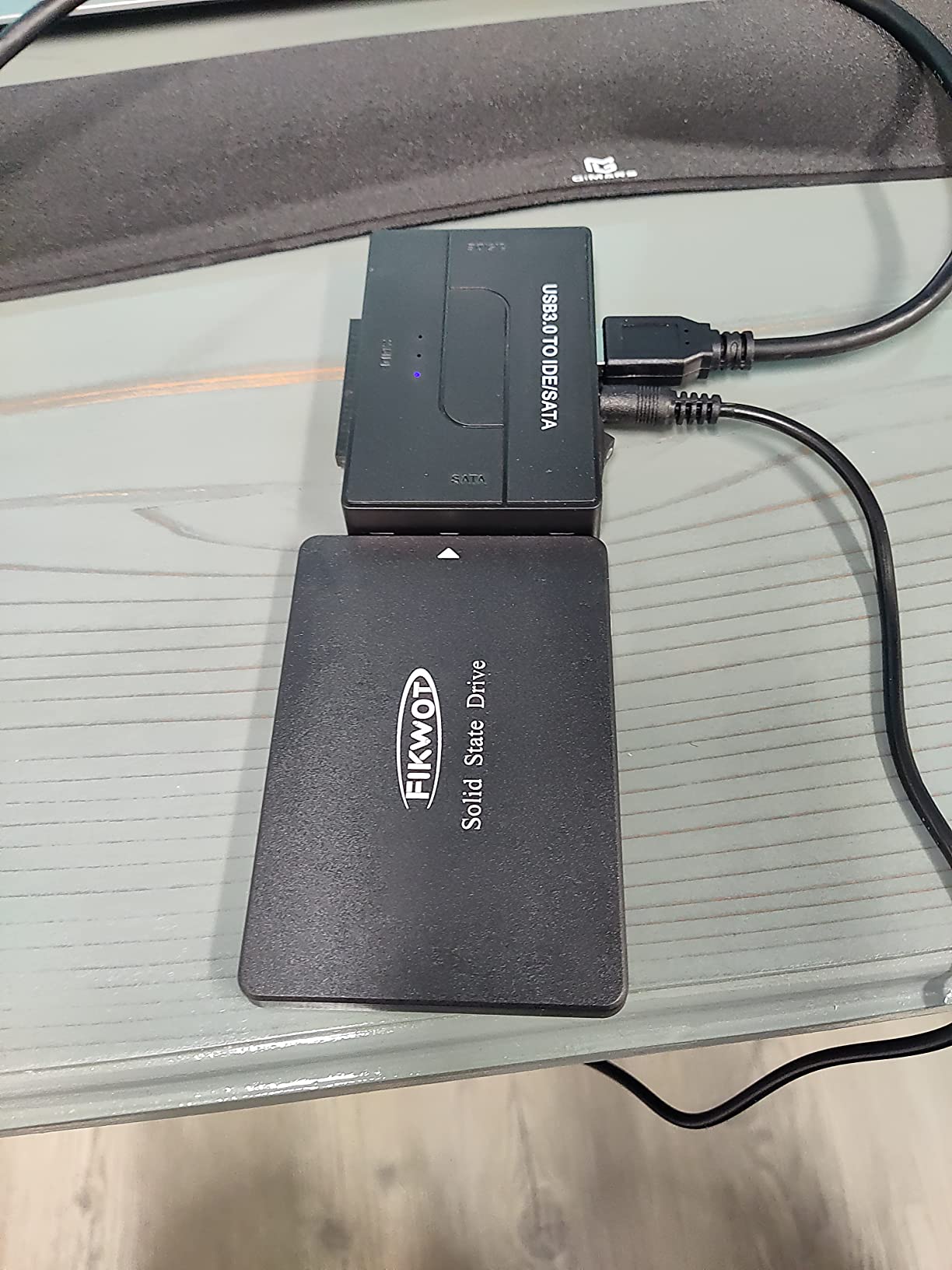 Fikwot FS810 128GB SSD, 2.5 SSD SATA III 6Gb/s, Solid State Drives, Up to 560MB/s, 3D NAND TLC Flash, Internal SSD for Desktops and Laptops(Black) customer photo 2