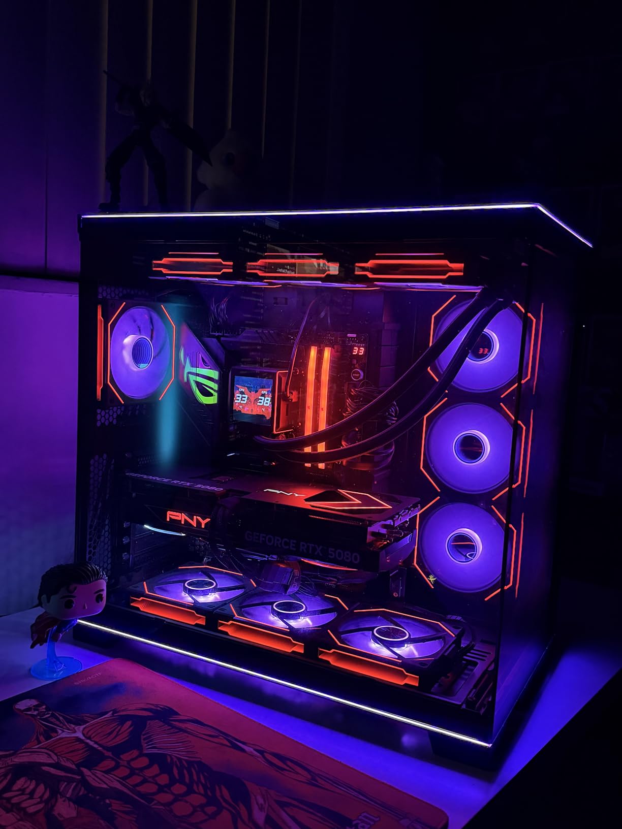 UNI Fan SL-Infinity 120-Triple Pack-ARGB Fan-Infinity Mirror-Daisy-Chain Design-Customizable Lighting Effects-One Cable Connection-With Controller-Black-(UF-SLIN120-3B) customer photo 2