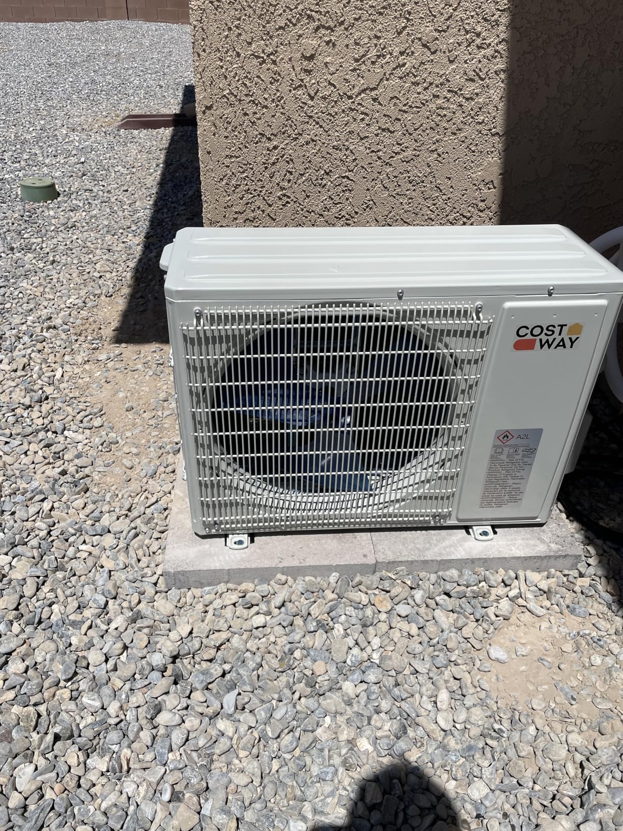 COSTWAY 12000BTU Mini Split Air Conditioner& Heater, 20 SEER2 115V Wall-Mounted Ductless AC Unit Cools Rooms up to 750 Sq. Ft, Energy Efficient Inverter AC with Heat Pump (Blast Series) customer photo 1