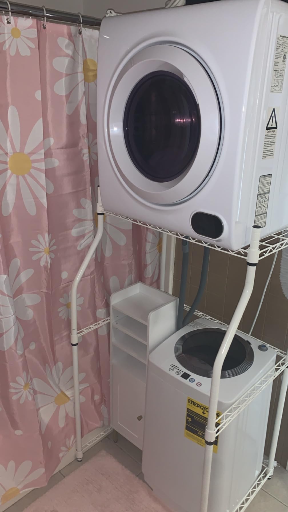 COSTWAY Portable Washing Machine, 8Lbs Capacity Full-automatic Washer with 6 Wash Programs, LED Display, 3 Water Levels, Compact Laundry Washer and Dryer Combo for Home, Apartment, Dorm, RVs customer photo 2