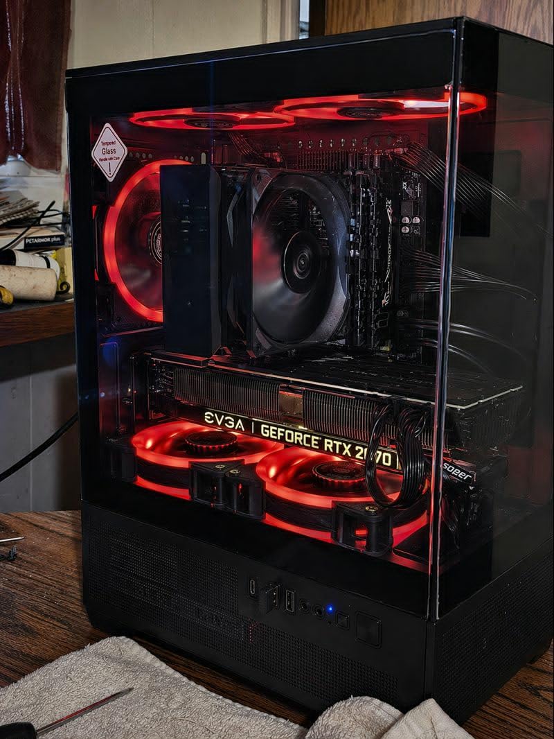 DeepCool SE-224-XTS Black CPU Cooler 4 Heatpipes CPU Air Cooler 120mm PWM Fan CPU Fan for Intel LGA1700/115X/1200; AMD AM4/AM5 customer photo 1