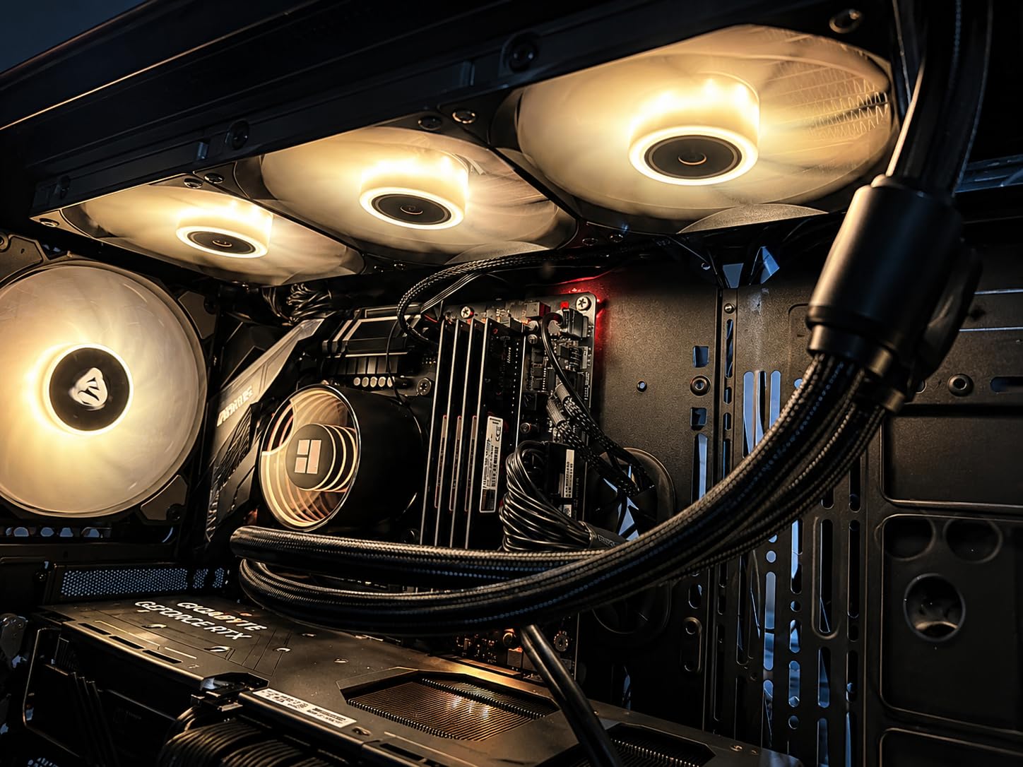 Thermalright Frozen Notte 360 Black ARGB V2 Water Cooling CPU Cooler, 360 Black CPU Cooler Specifications, 3×120mm PWM Fans, S-FDB Bearings, Suitable for AMD/AM4, Intel LGA 1700/1150/1151/1200/2011 customer photo 1