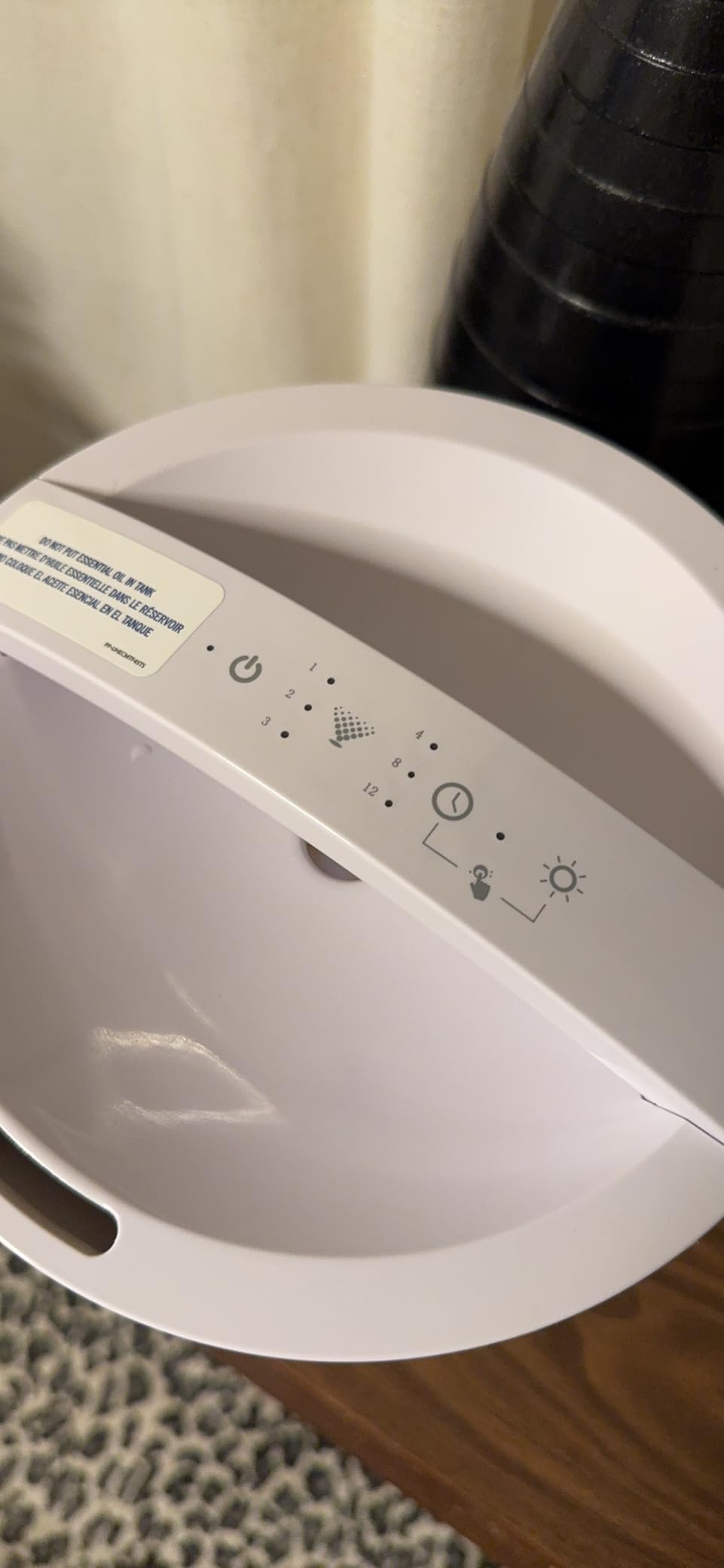 Humidifiers for Bedroom, Home, Nursery, Office and Plants. Total Comfort UV-C Ultrasonic Humidifier, Leak Resistant Design, 0.97 Gallon Tank, 35 Hour Run Time, Quiet, Cool Mist, Night Light customer photo 1