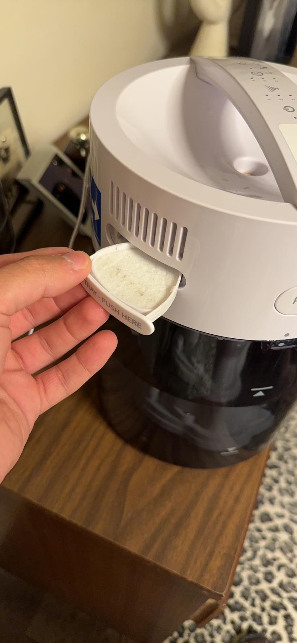 Humidifiers for Bedroom, Home, Nursery, Office and Plants. Total Comfort UV-C Ultrasonic Humidifier, Leak Resistant Design, 0.97 Gallon Tank, 35 Hour Run Time, Quiet, Cool Mist, Night Light customer photo 2