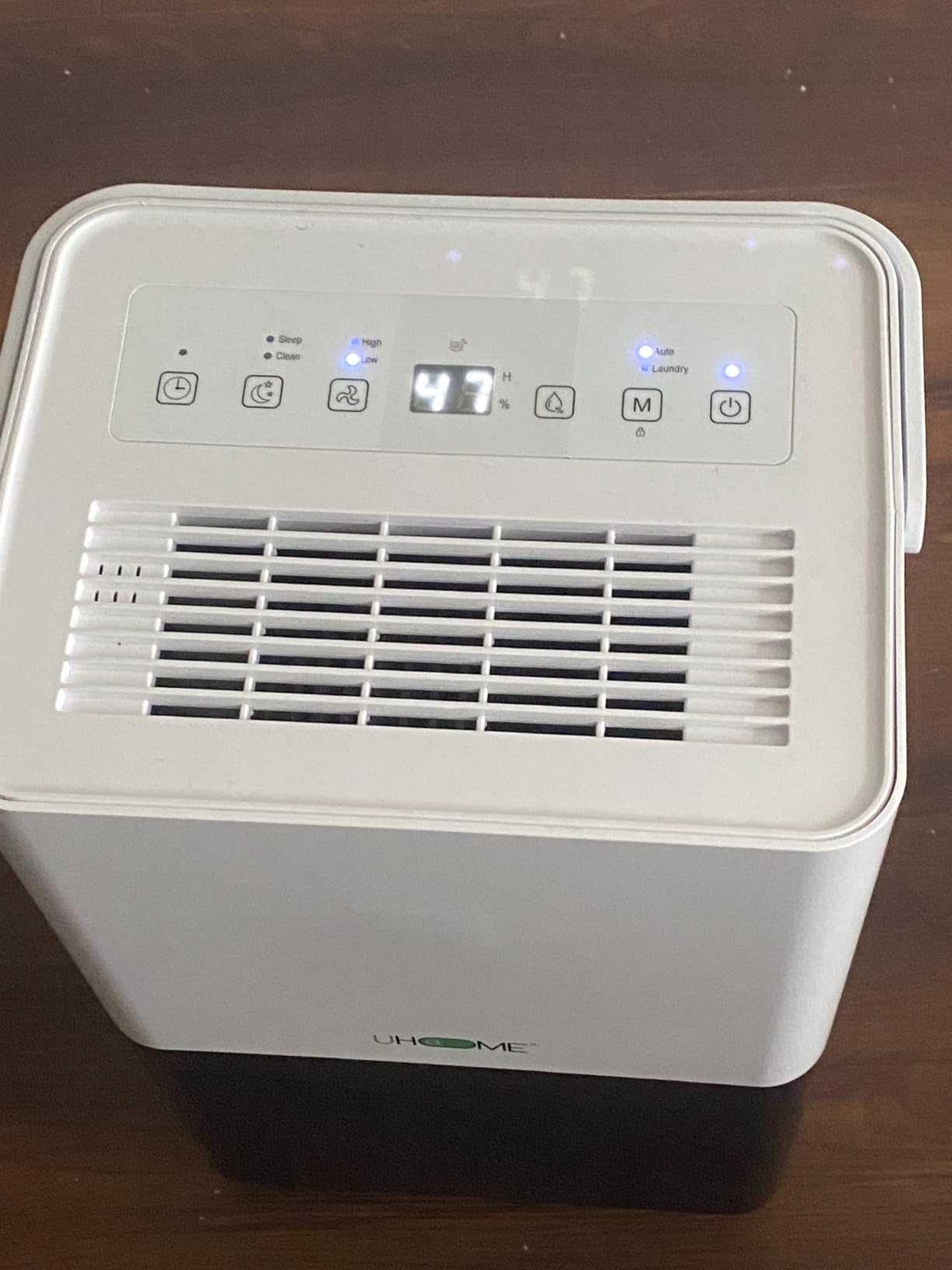Uhome 30 Pint Dehumidifier - for Basement with Activated Carbon Filter,Ultra Quiet, Humidity Sensor, Auto Shut Off, Continuous Drainage Hose - Ideal Dehumidifiers for Home, 1500 Sq Ft Dehumidifiers customer photo 1
