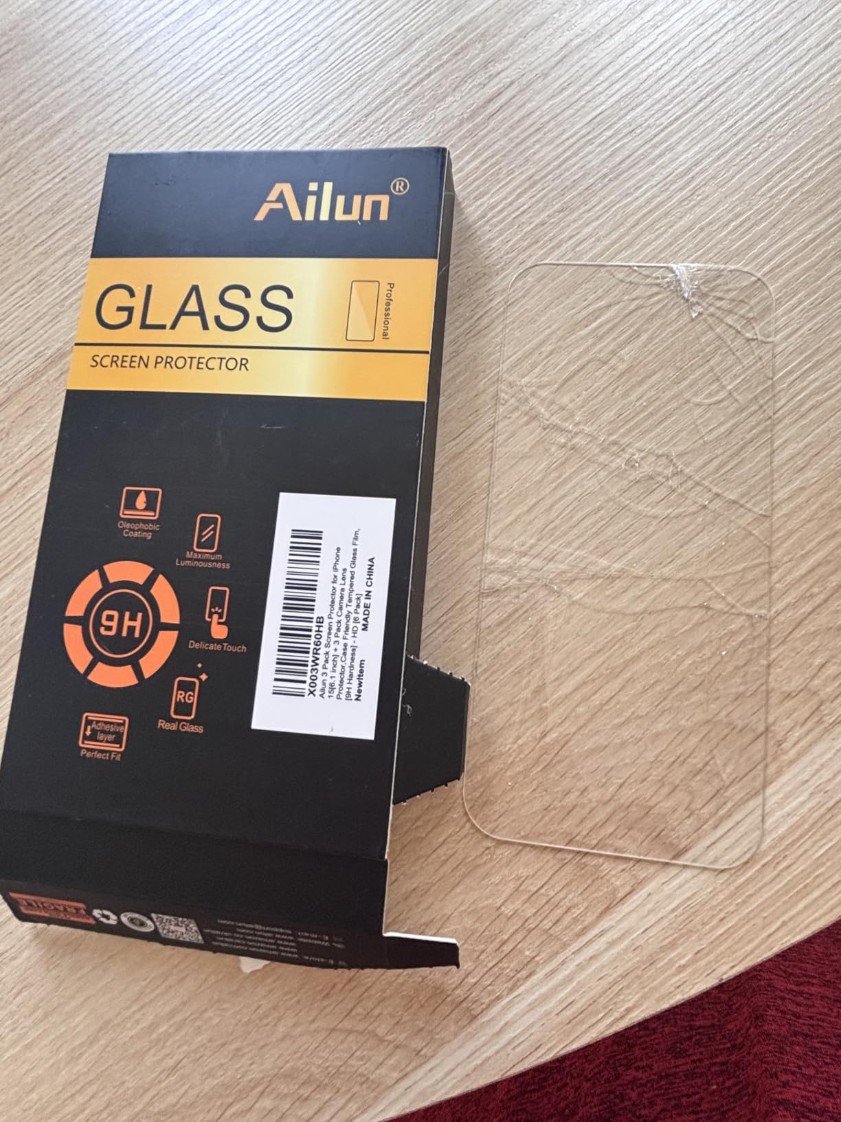 Ailun Screen Protector for iPad 11th A16 2025 [11 Inch] / 10th Generation 2022 [10.9 Inch], Tempered Glass [Face ID & Apple Pencil Compatible] Ultra Sensitive Case Friendly [2 Pack] customer photo 2