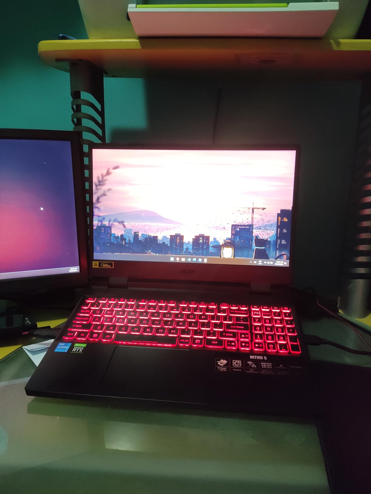 Acer Nitro 5 Gaming Laptop, Intel Core i5-12500H, NVIDIA GeForce RTX 3050 Ti, 15.6