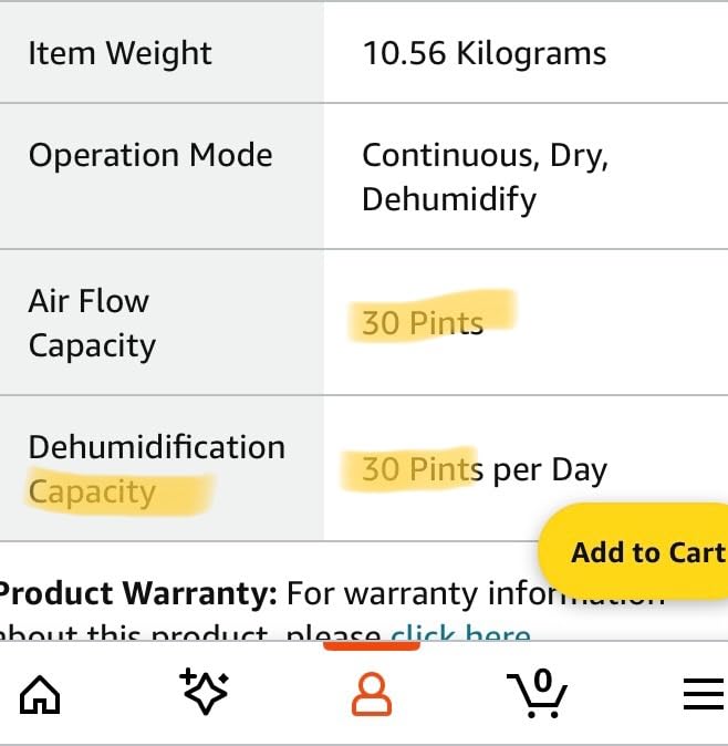 VEAGASO 2500 Sq.Ft Dehumidifier for Basement with Drain Hose, 34-Pint Dehumidifiers for Home, Large Room, Bathroom, Bedroom - 3 Modes, Intelligent Humidity Control, Dry Clothes, 24H Timer customer photo 2