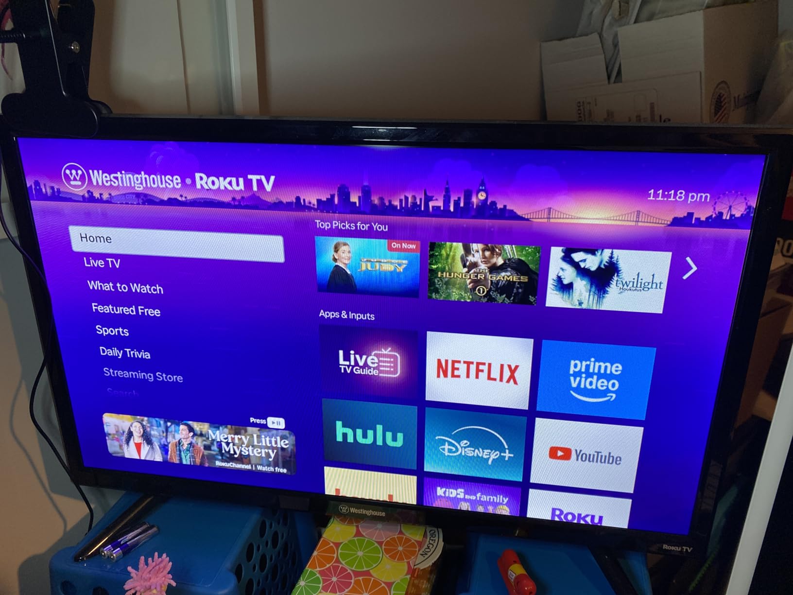 Westinghouse Roku TV - 24 Inch Smart TV, HD Television with Wi-Fi Connectivity and Mobile App, Flat Screen, Bluetooth, Compatible with Apple AirPlay, Alexa and Google Assistant customer photo 2
