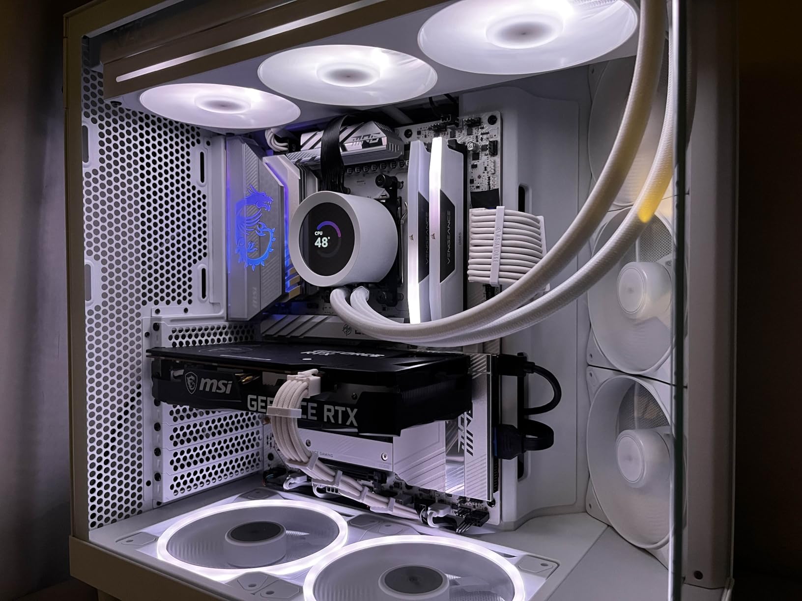 be quiet! Light Wings White 120mm PWM Triple Pack High Speed Premium ARGB Low Noise Cooling Fan | 4-Pin | BL101 customer photo 1