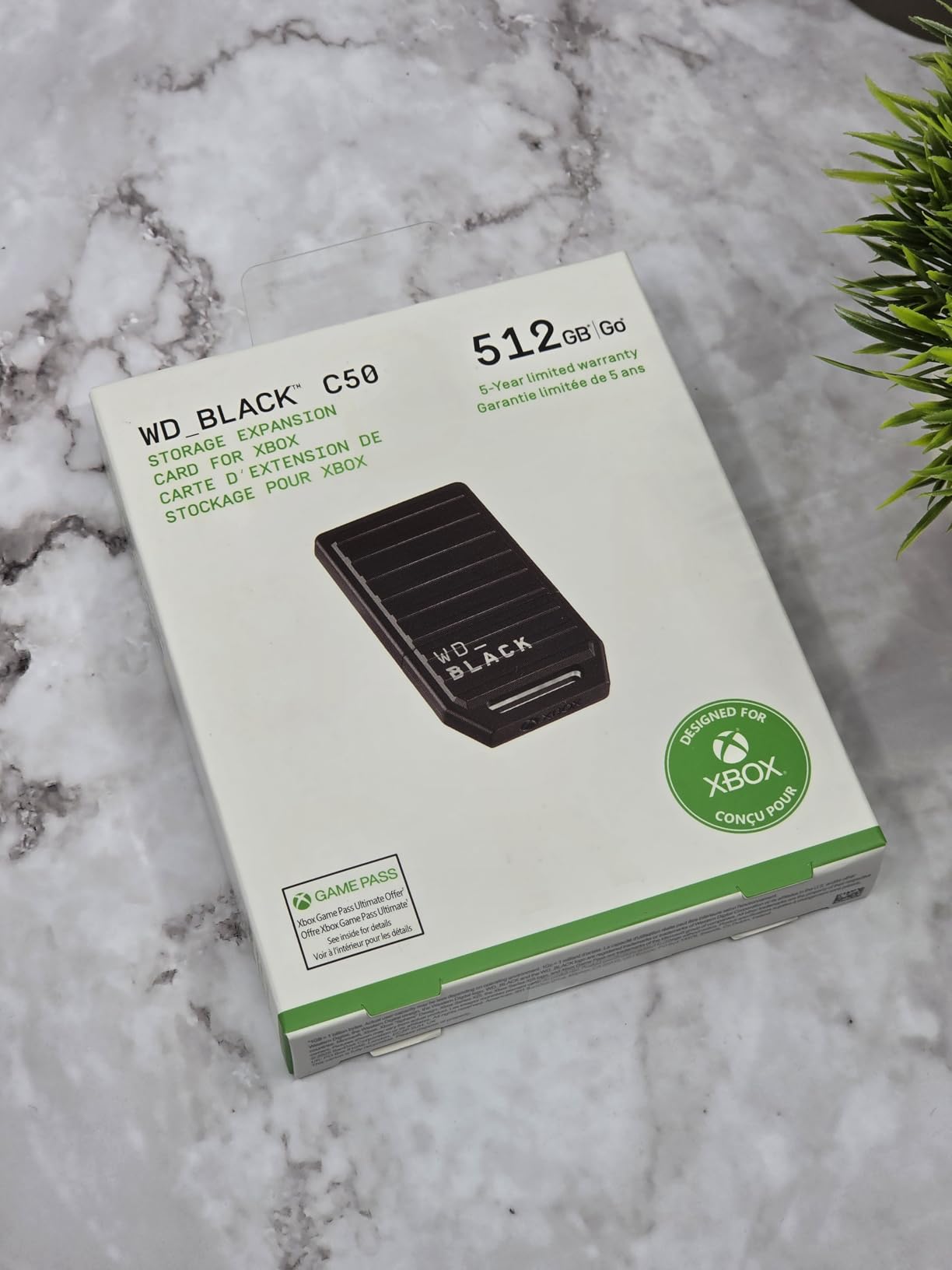WD_Black 512GB C50 Storage Expansion Card, Officially Licensed for Xbox, Quick Resume, Plug & Play, NVMe SSD Expansion for Xbox Series X|S (WDBMPH5120ANC-WCSN) customer photo 2