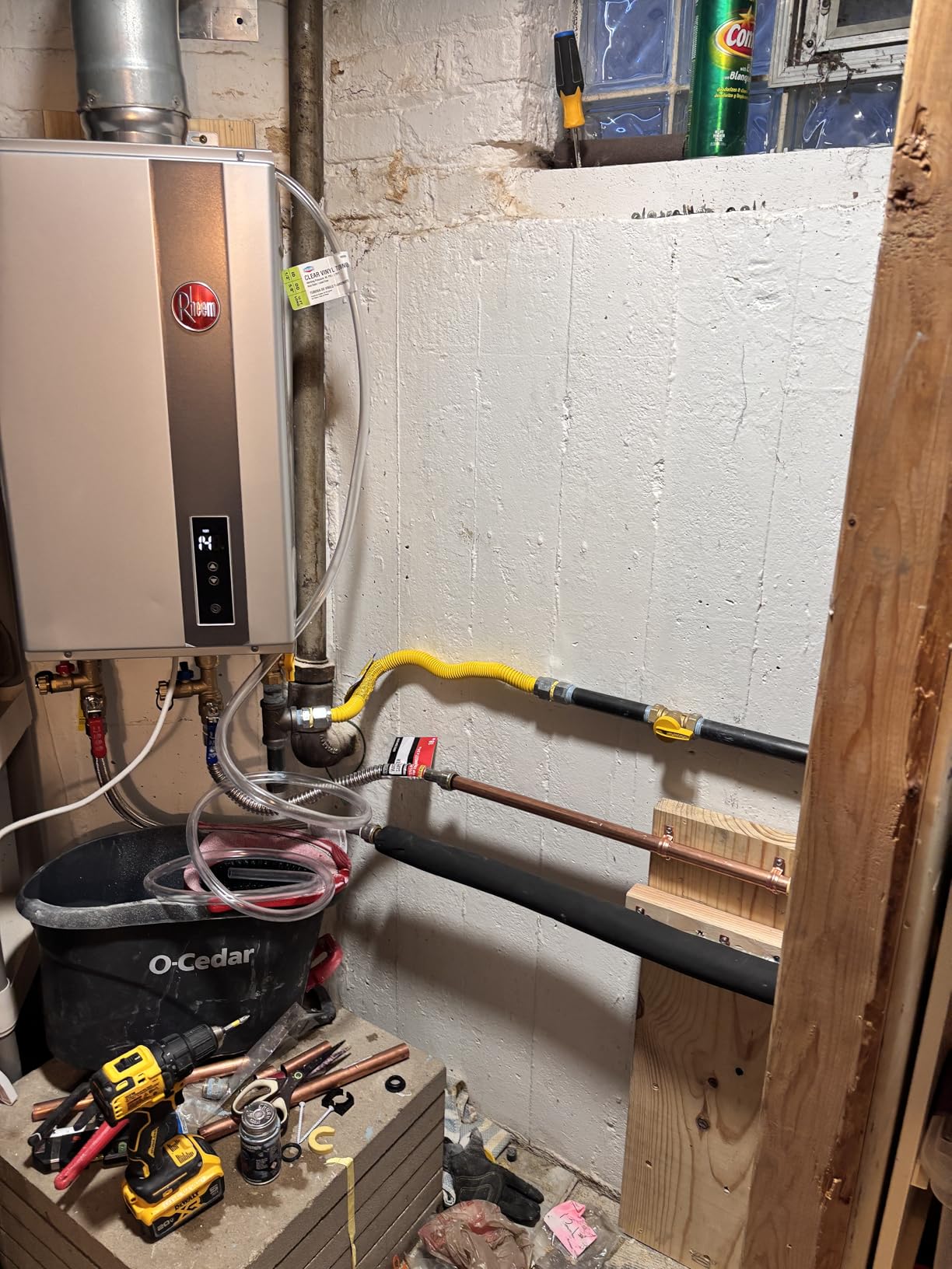 Rheem RTG-70DVLN-3 High Efficiency Non-Condensing Indoor Tankless Natural Gas Water Heater 7.0 GPM, 160,000 BTUs customer photo 1