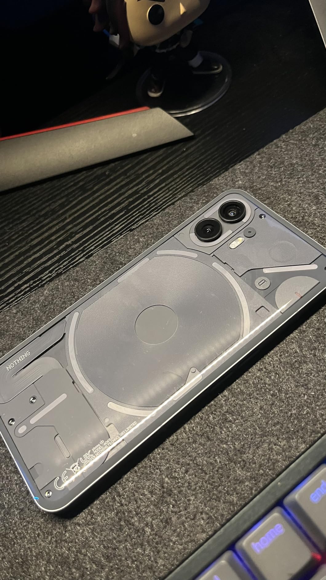 Phone (2) - 512 GB + 12 GB Ram, Glyph Interface, Nothing OS 2.0, 50 MP Dual Camera, OIS, 6.7