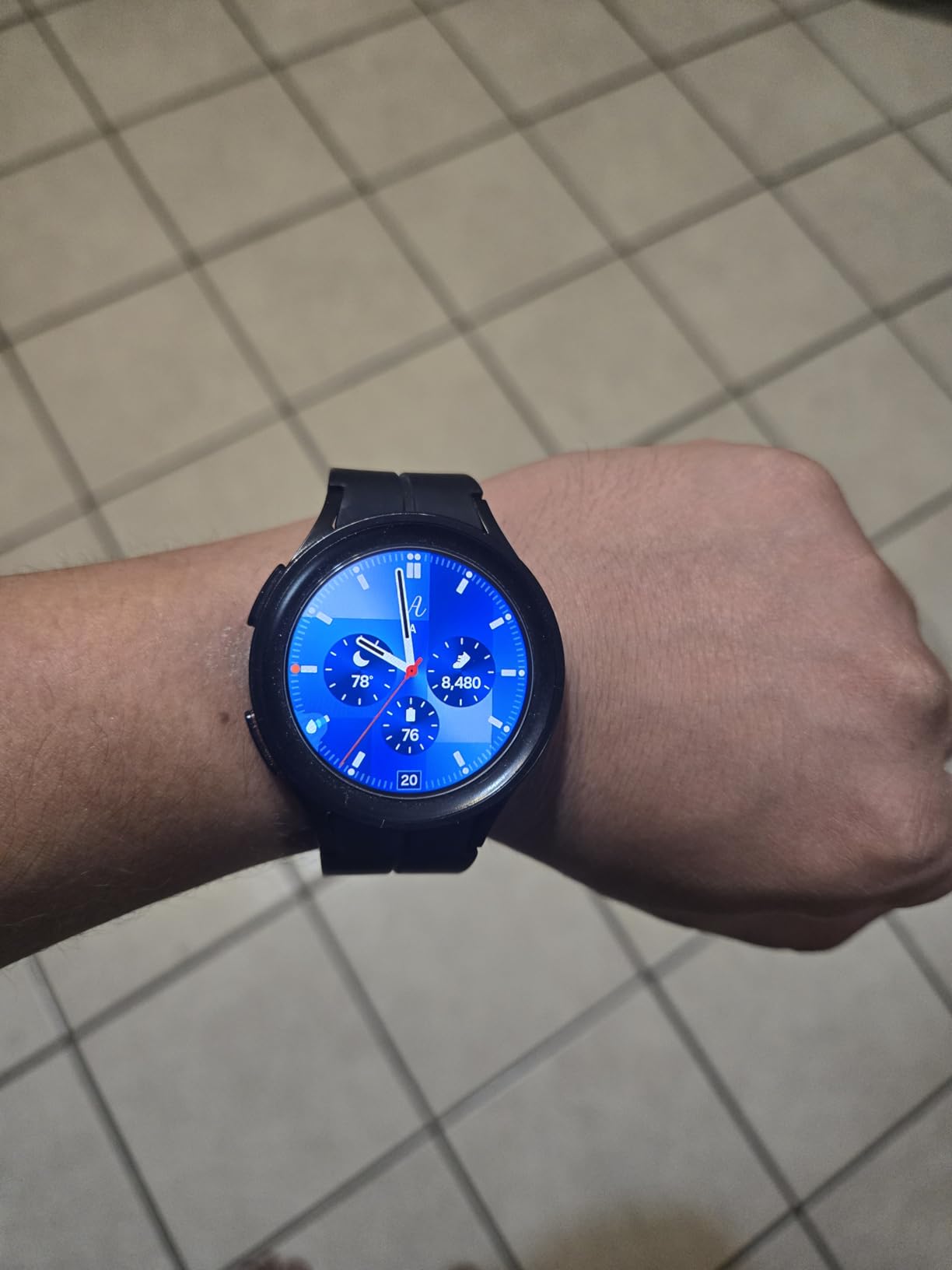 SAMSUNG Galaxy Watch 5 Pro 45mm Bluetooth Smartwatch w/Body, Health, Fitness and Sleep Tracker, Black (Renewed) customer photo 1