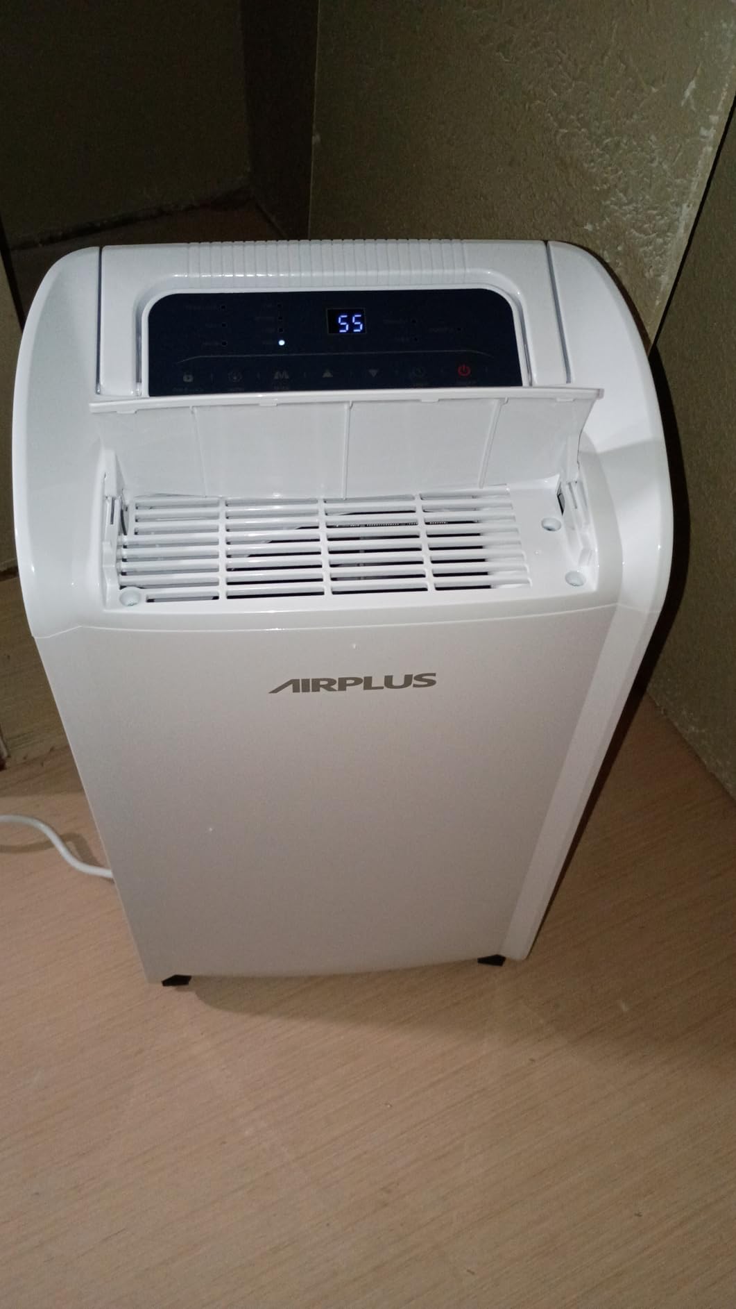 AIRPLUS 4,500 Sq.Ft 70 Pint Dehumidifier for Basements and Home - with Drain Hose, Efficient, Energy with Dual Protection and 4 Smart Modes, 24H Timer, Defrost, for Large Room customer photo 2