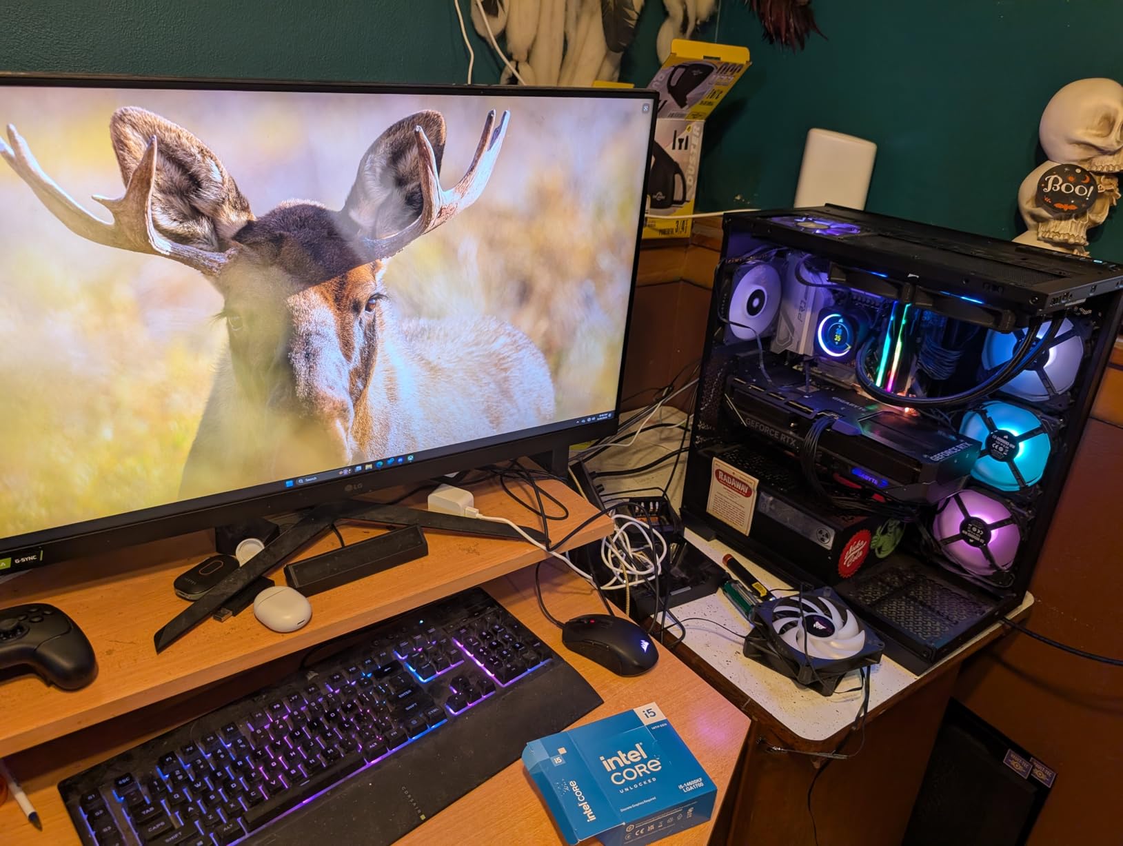 Intel Core i5-14600KF New Gaming Desktop Processor 14 cores (6 P-cores + 8 E-cores) - Unlocked customer photo 2