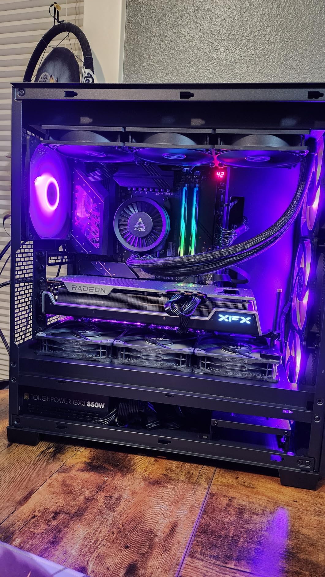 Speedster MERC319 RX 7800 XT Black Gaming Graphics Card 16GB GDDR6 HDMI 3xDP, AMD RDNA 3 RX-78TMERCB9 customer photo 2