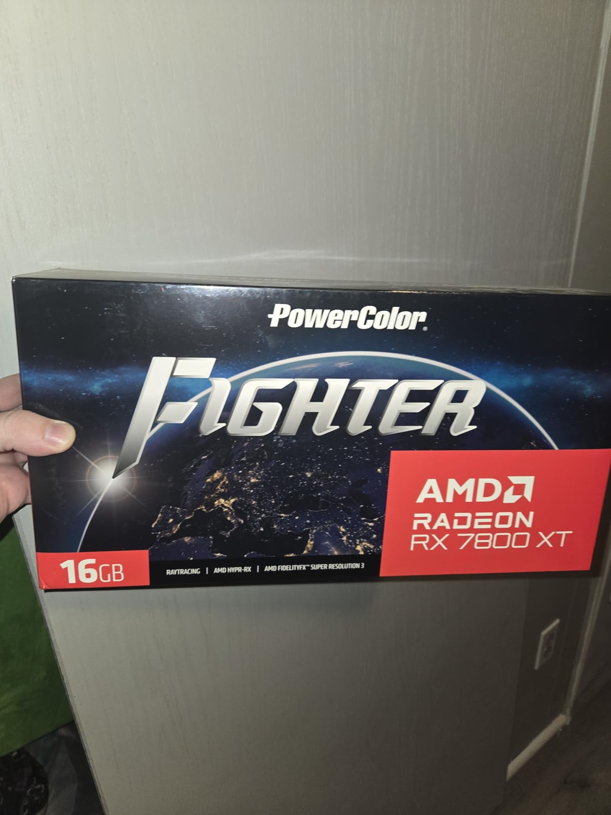 PowerColor Fighter AMD Radeon RX 7800 XT 16GB GDDR6 Graphics Card customer photo 1