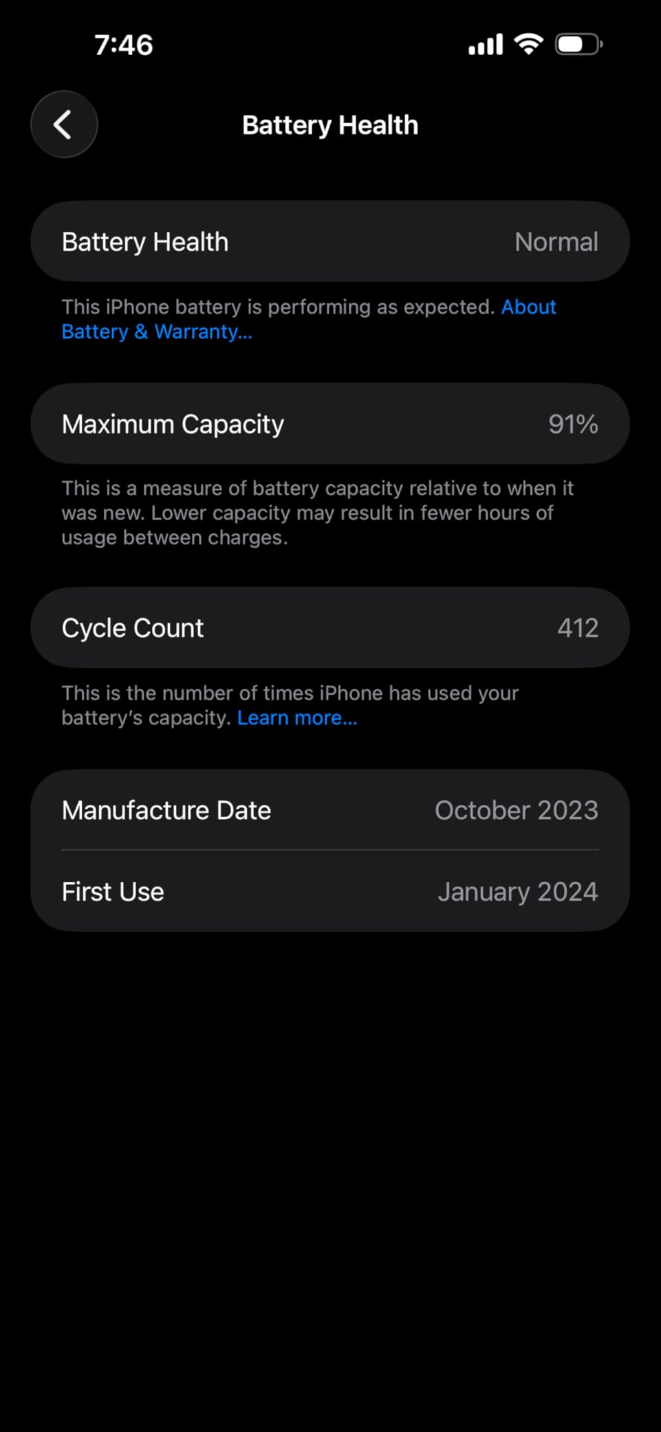 Apple iPhone 15 Plus, 128GB, Black - Unlocked (Renewed) customer photo 2