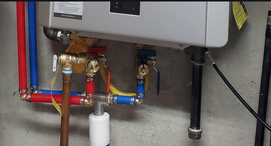 Rinnai RXP199iN Smart Sense Condensing Tankless Water Heater, 199,000 BTU, Up to 11.1 GPM, Natural Gas or Propane, Indoor/Outdoor Installation, Built-In Recirculation Pump customer photo 1