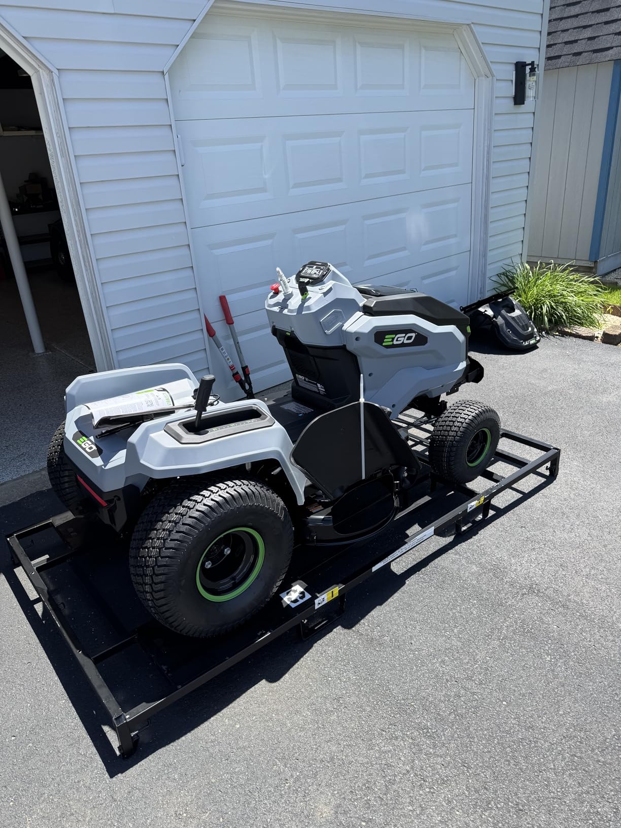 EGO Electric Riding Lawn Mower, 42