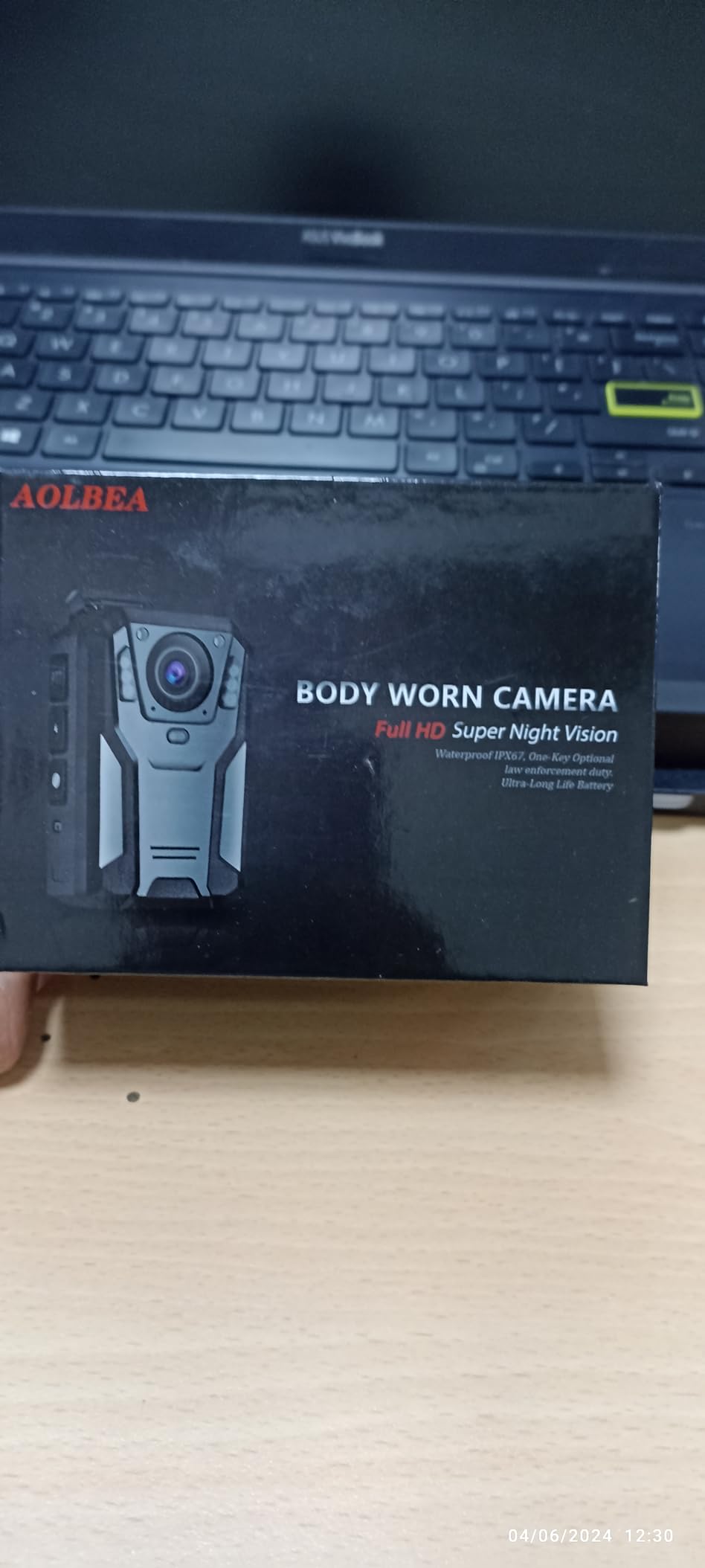 CammPro P100 2K Police Body Camera 128GB Body Cam 12 Hours Continuous Recording USB-C Infrared Night Vision Waterproof Shockproof Lightweight Data-encrypt for Law Enforcement Record customer photo 2