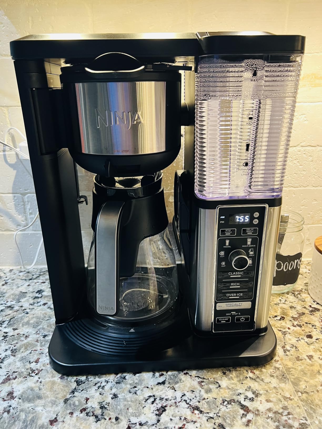 Ninja Hot & Iced XL Coffee Maker with Rapid Cold Brew, Black, CM371 | 4 Brew Styles, 8 Sizes Small Cup to Travel Mug, Single-Serve Coffee Brewer, 12-Cup Carafe, Removable Reservoir customer photo 1