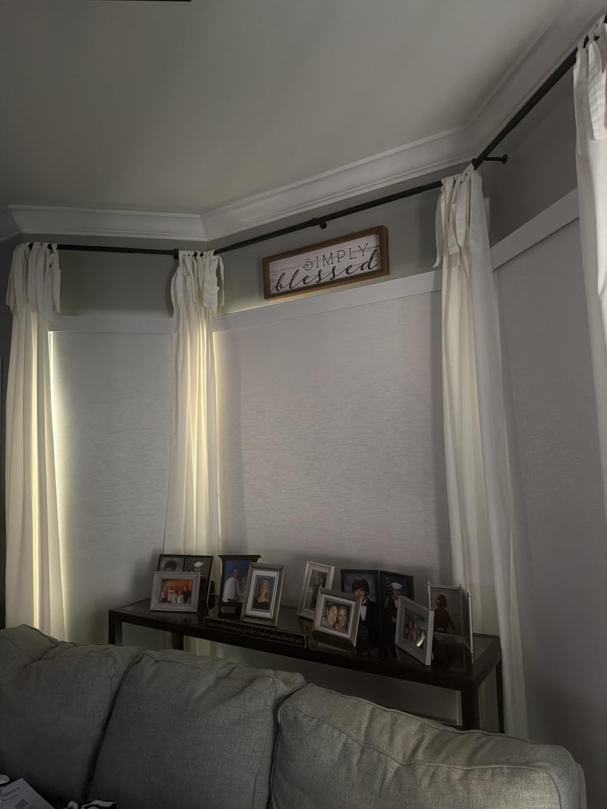Bringnox Motorized Blinds with Remote, 100% Blackout Smart Roller Blinds Compatible with Apple Homekit Google Home and Alexa Via HUB, and Customized customer photo 2
