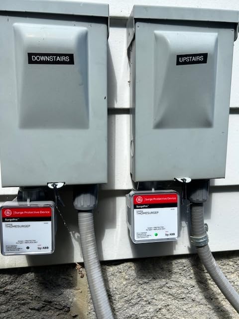 THOMESURGEP by ABB SurgePro Surge Protective Device, Externally Mounted Wired Residential SPD for Retail and Home, Type 1 SPD customer photo 2