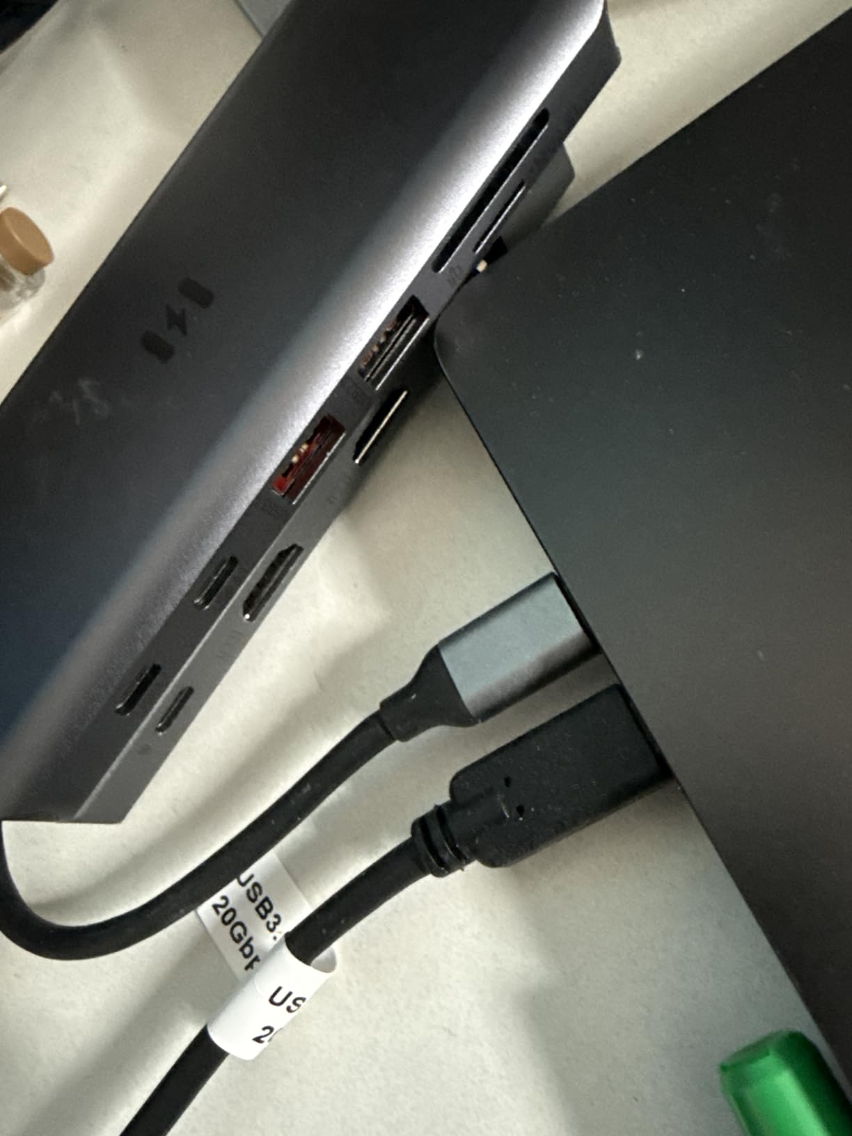 USB C Docking Station Dual Monitor, Selore Docking Station 3 Monitors Triple 4K Display with 2 HDMI, DisplayPort, 1Gbps Ethernet, 100W PD Charging, USB 3.0 Ports Adapter for Dell, HP, Lenovo, etc customer photo 1