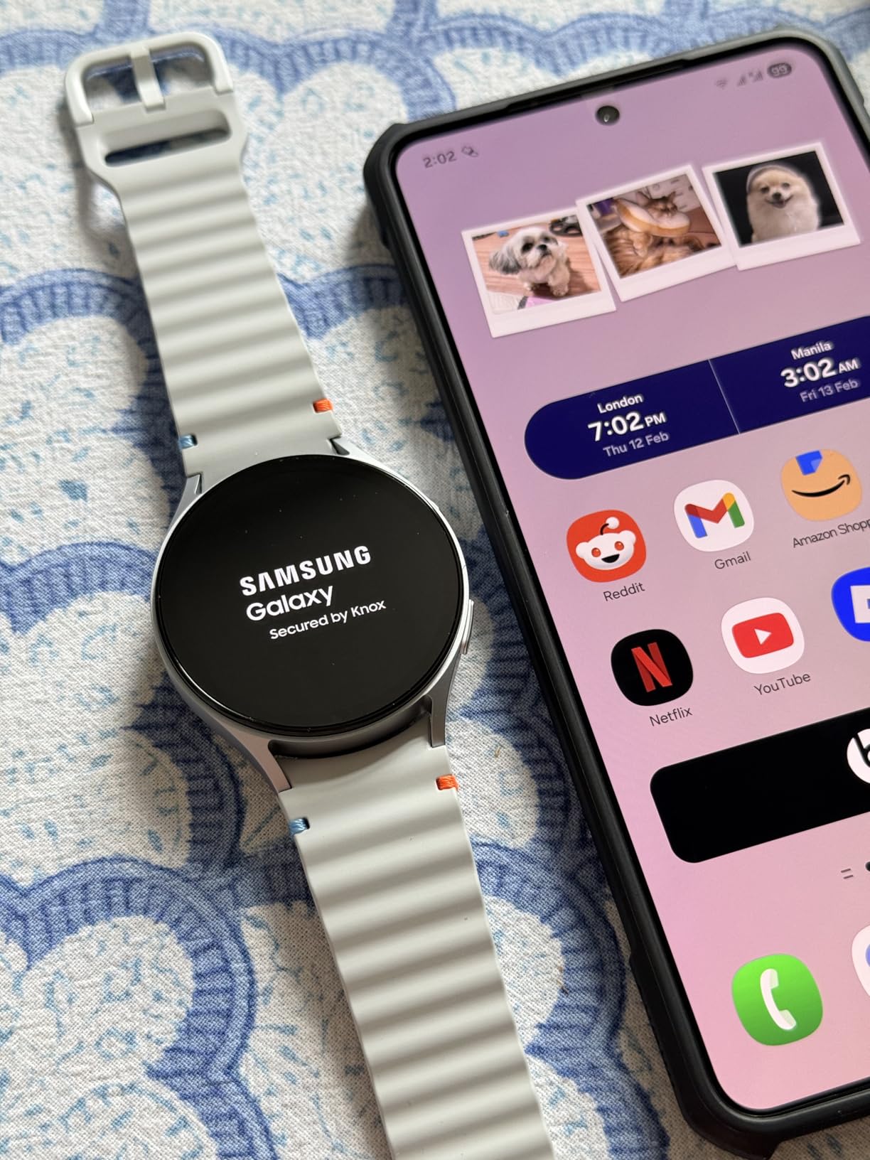 Samsung Galaxy Watch 7 44mm LTE AI Smartwatch w/Energy Score, Wellness Tips, Heart Rate Tracking, Sleep Monitor, Fitness Tracker, 2024, Silver [US Version, 1Yr Manufacturer Warranty] customer photo 2