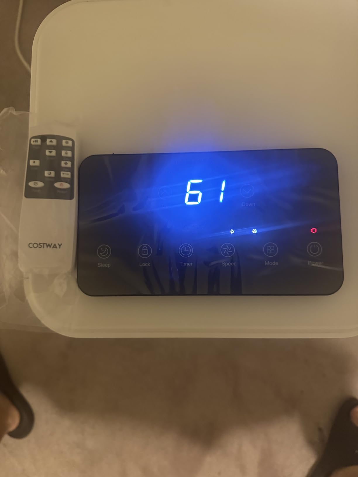 10000 BTU Portable Air Conditioner, 3 in 1 AC Unit, Fan & Dehumidifier w/Sleep Mode, 24H Timer, LED Display, Child Lock, Remote Control & Window Kit for Bedroom, Office, Dorm (10000BTU) customer photo 2