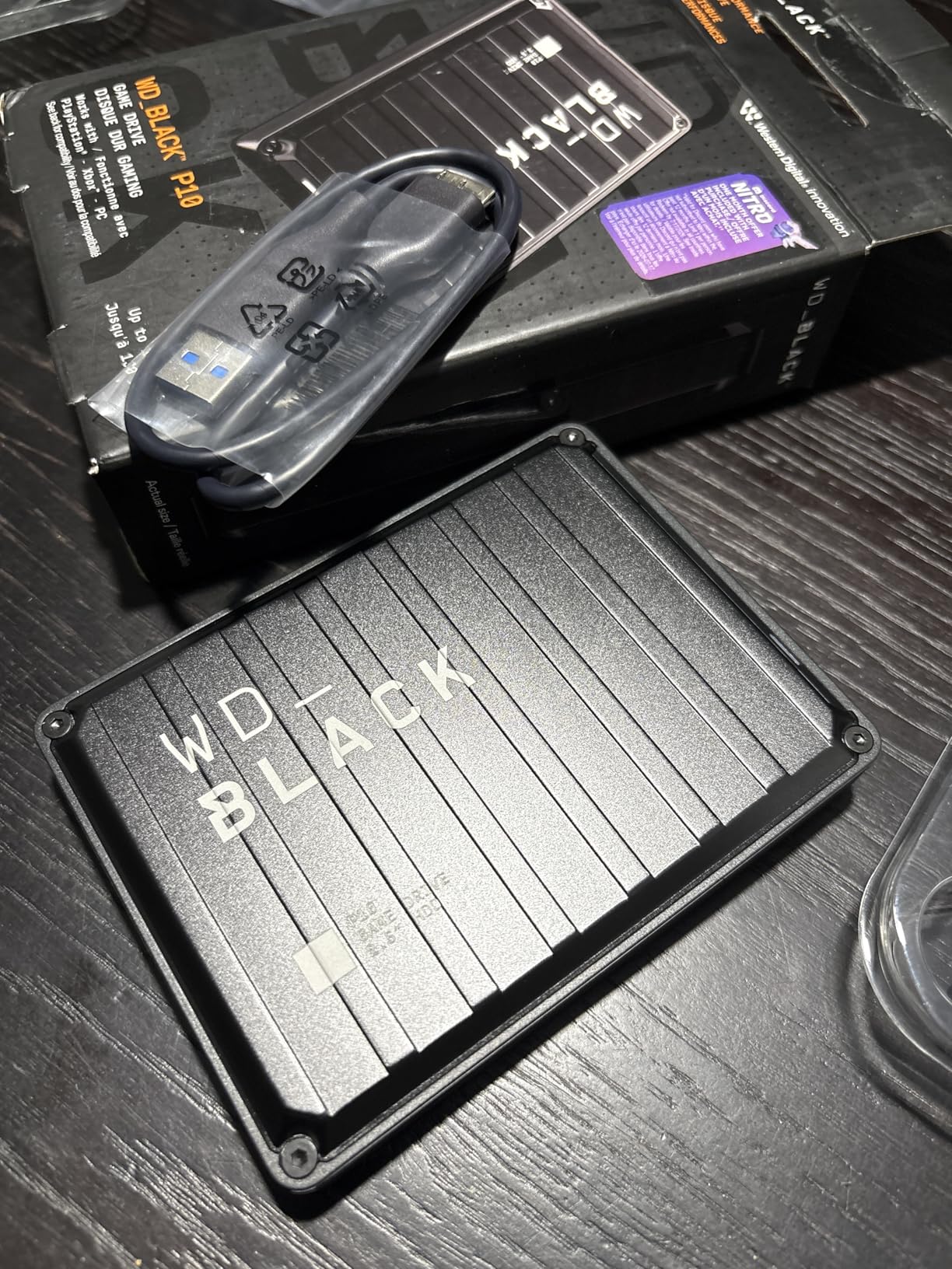 WD_Black 6TB P10 Game Drive, Portable External Hard Drive, Works with PlayStation, Xbox, & PC (WDBZ7D0060BBK-WESN) customer photo 2
