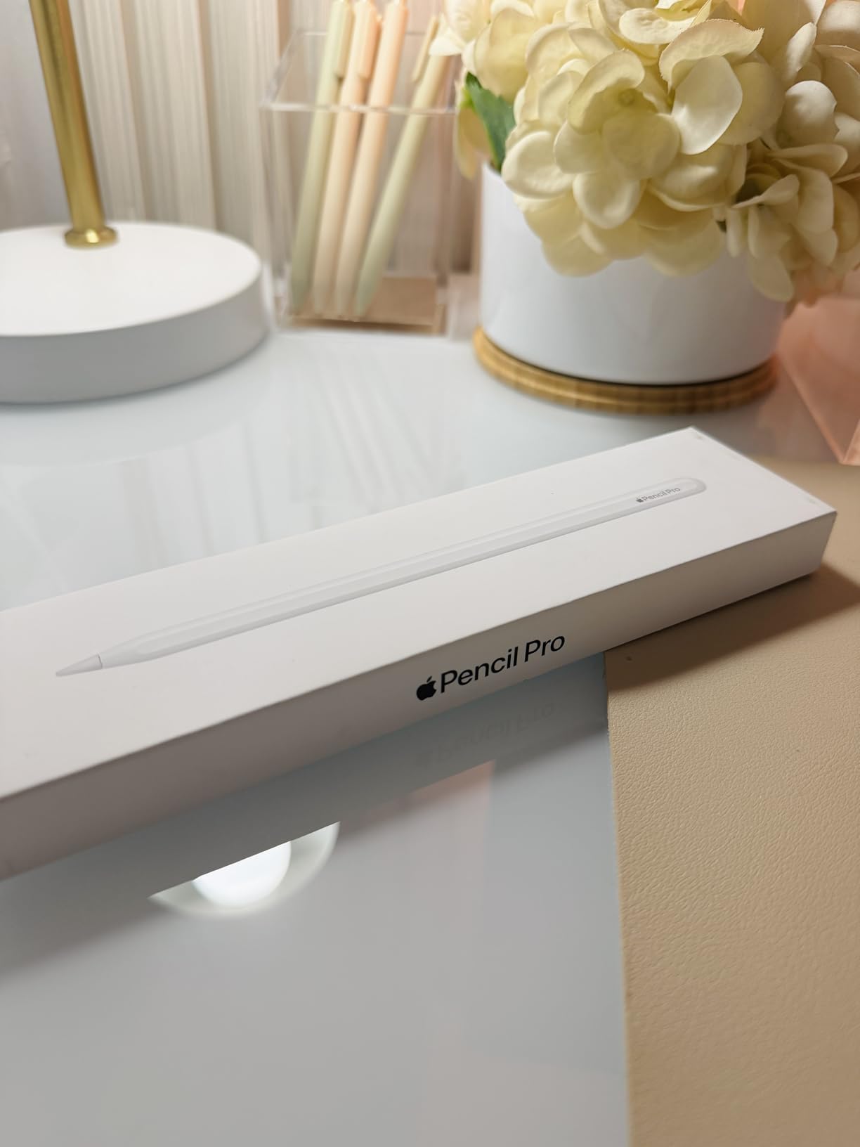 Apple Pencil Pro: Latest Model - Device Compatibility Check Required - Pixel-Perfect Precision, Tilt and Pressure Sensitivity, Perfect for Note-Taking, Drawing, and Art. Charges and Pairs Magnetically customer photo 1