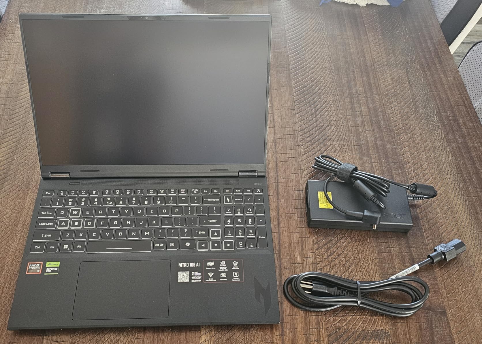 Acer Nitro 16S AI Copilot+ PC Gaming Laptop - AMD Ryzen AI 9 365 Processor - NVIDIA GeForce RTX 5070 Ti Laptop GPU - 16