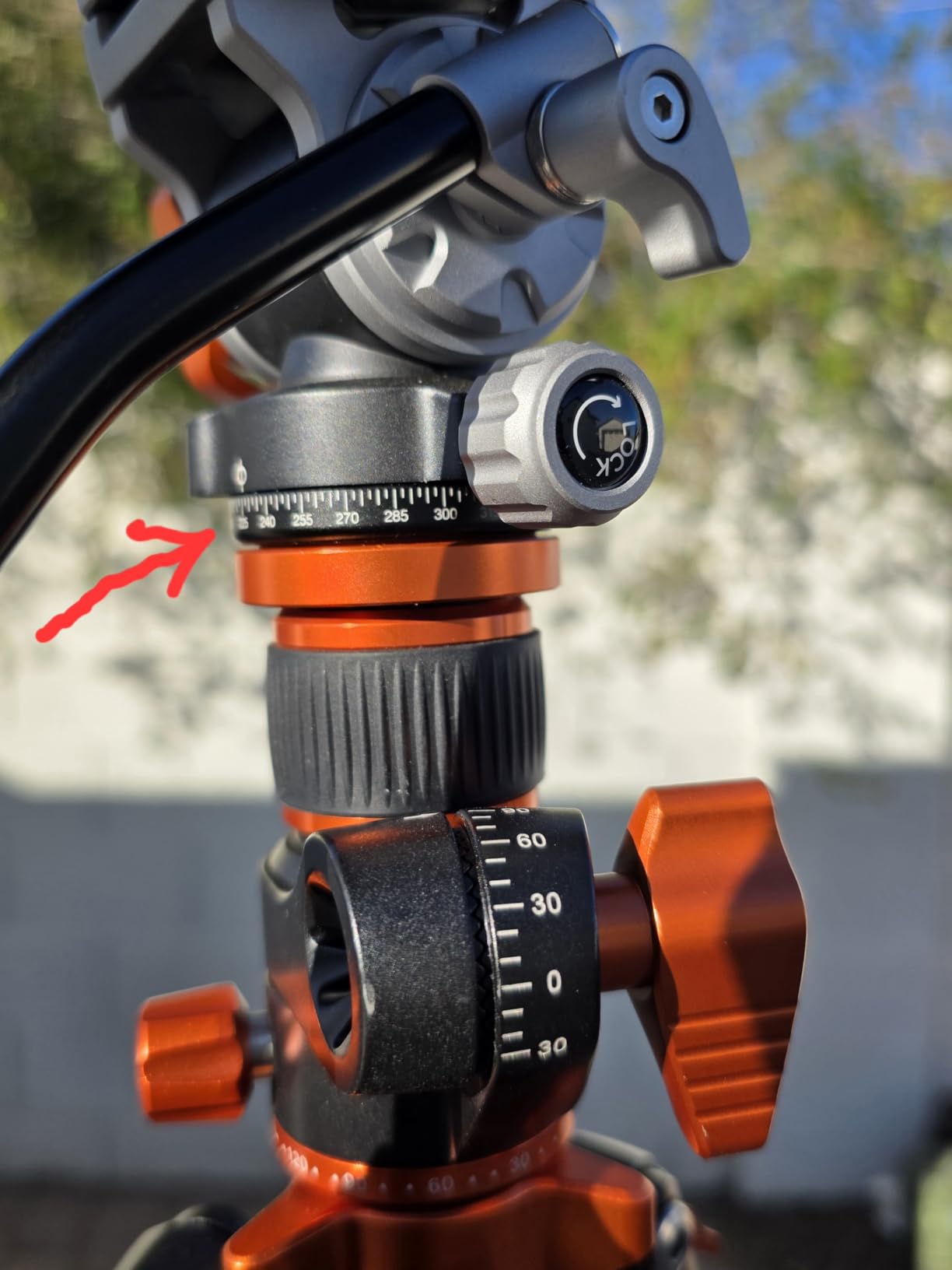 K&F CONCEPT 90''/230cm Overhead Camera Tripod, Horizontal Shooting Video Tripods with Fluid Head Heavy Duty, Detachable Monopod, for Indoor and Outdoor Use T254A7+FH-03 customer photo 2