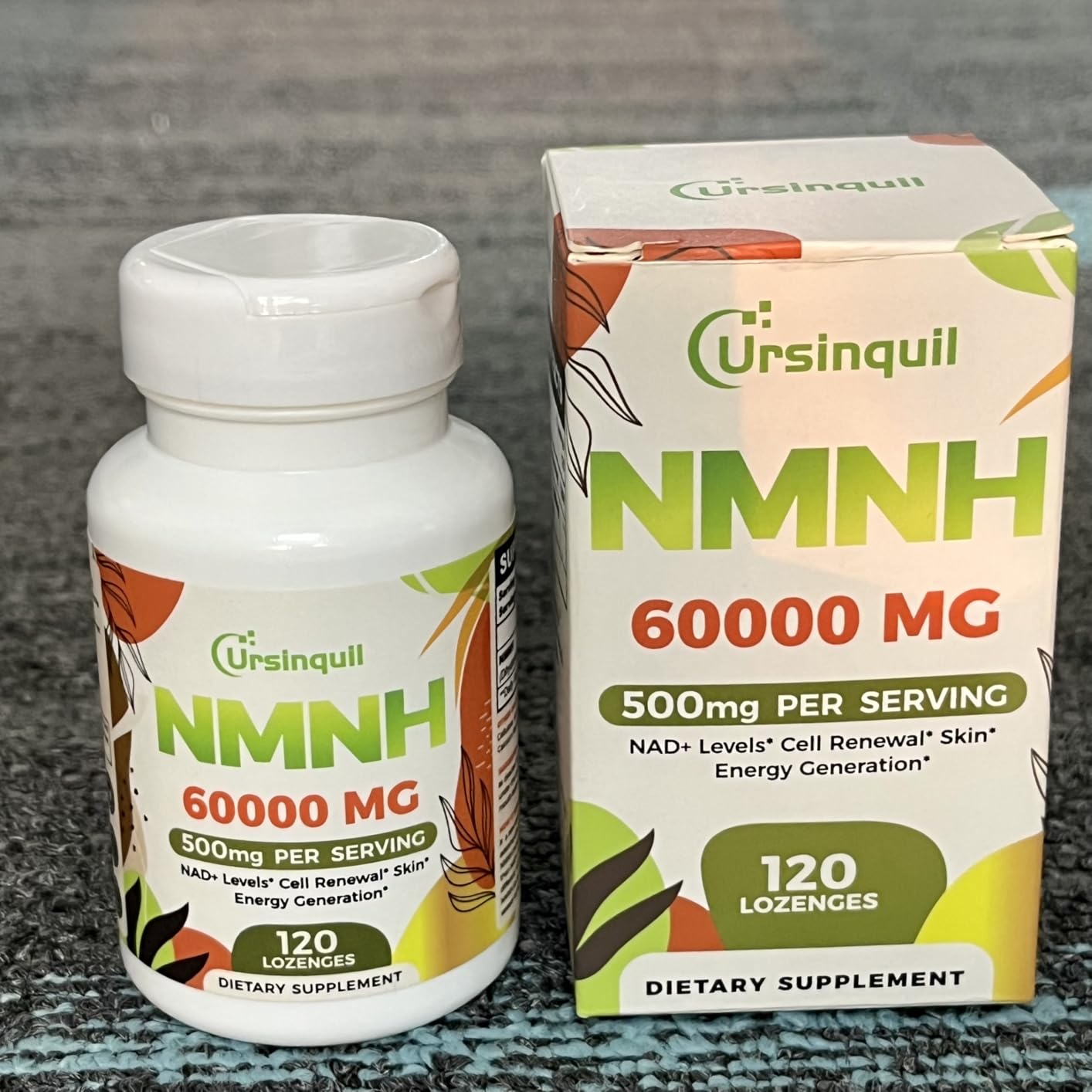 Sublingual NMNH 500mg (240-Day Supply, 500mg per Serving) NMNH (Dihydronicotinamide Mononucleotide), NAD Supplement for NAD Levels as We Age, for Anti-Aging, Energy, Immunity, Focus - 120 Count customer photo 2