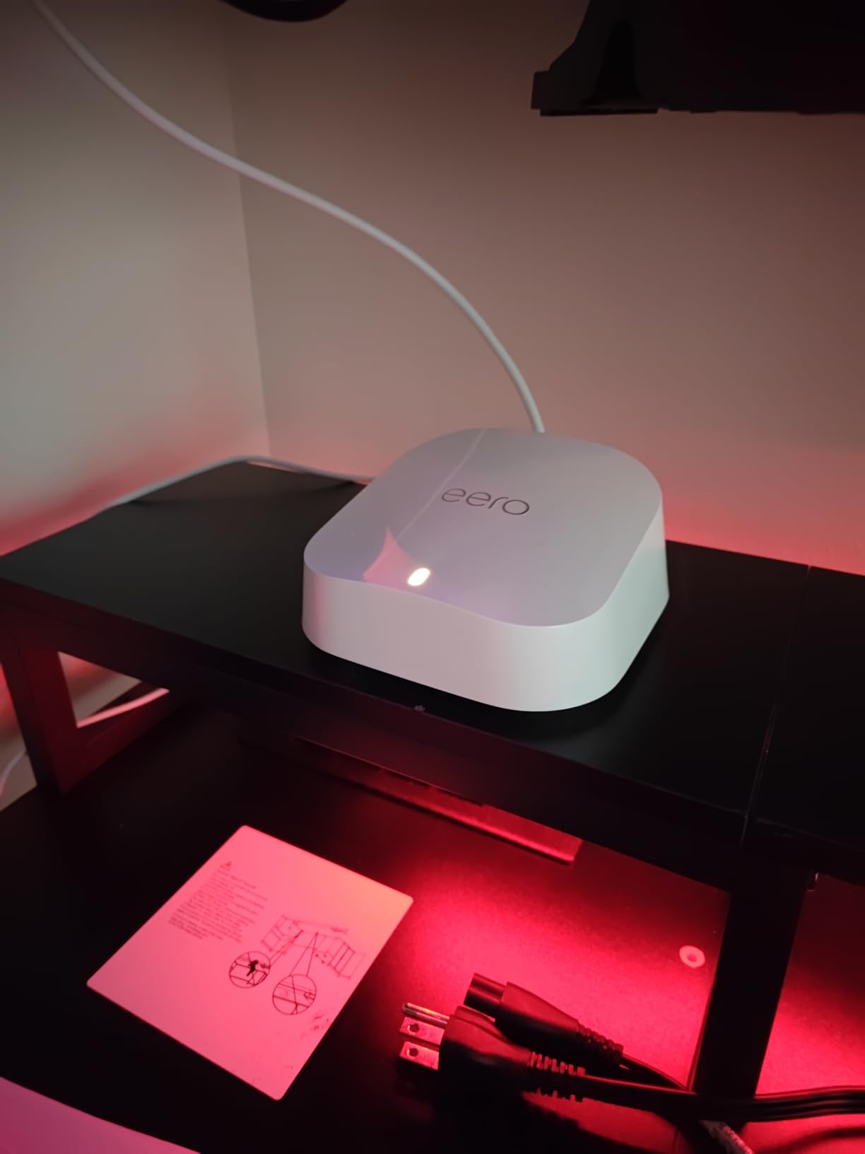 Amazon eero 7 dual-band mesh Wi-Fi 7 router - Supports internet plans up to 2.5 Gbps, Coverage up to 2,000 sq. ft. customer photo 1