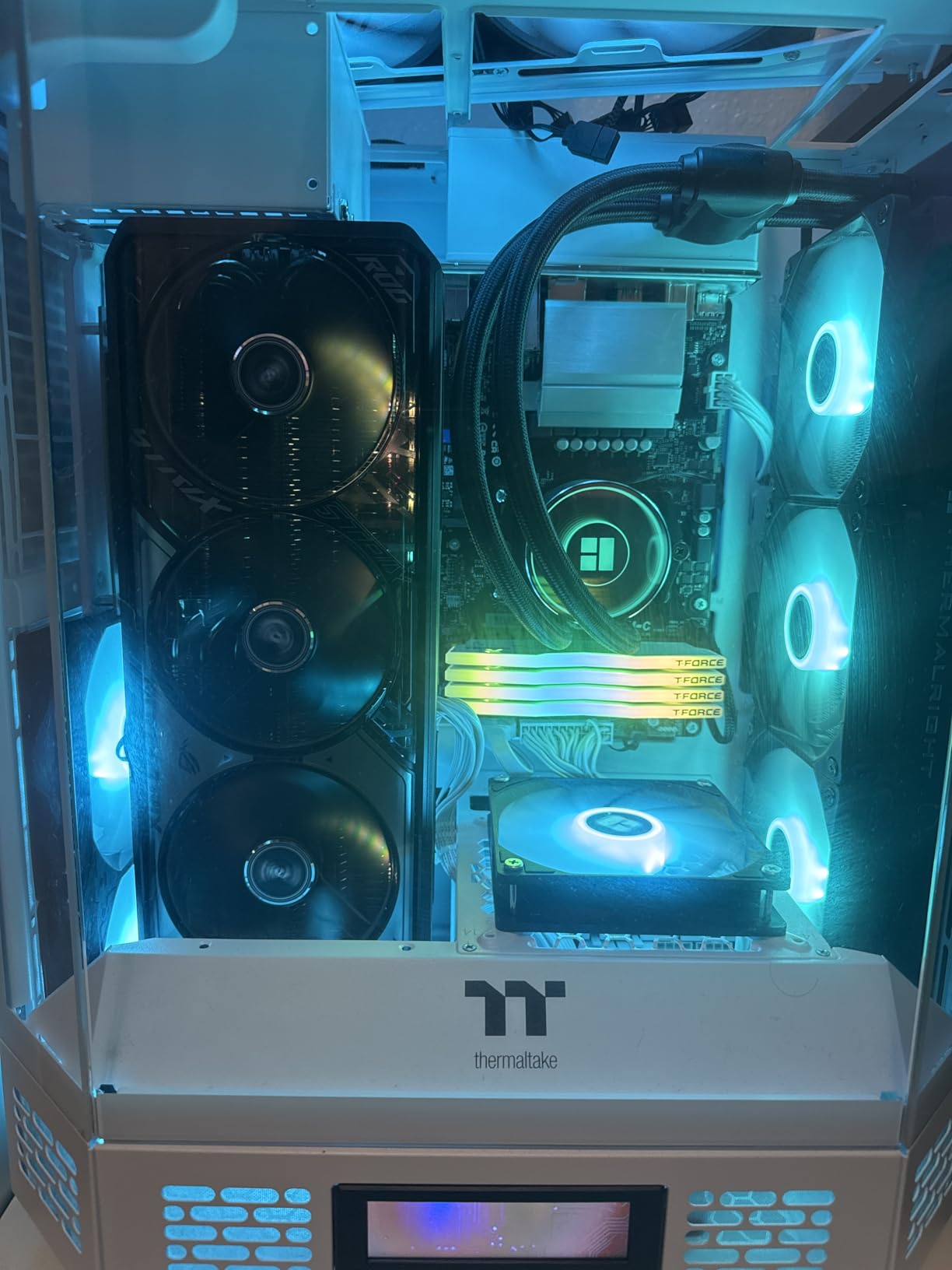 Thermalright 5 Pack TL-C12C-S CPU Fan 120mm ARGB Case Cooler Fan, 4pin PWM Silent Computer Fan with S-FDB Bearing Included, up to 1550RPM Cooling Fan (5 Quantities) customer photo 1