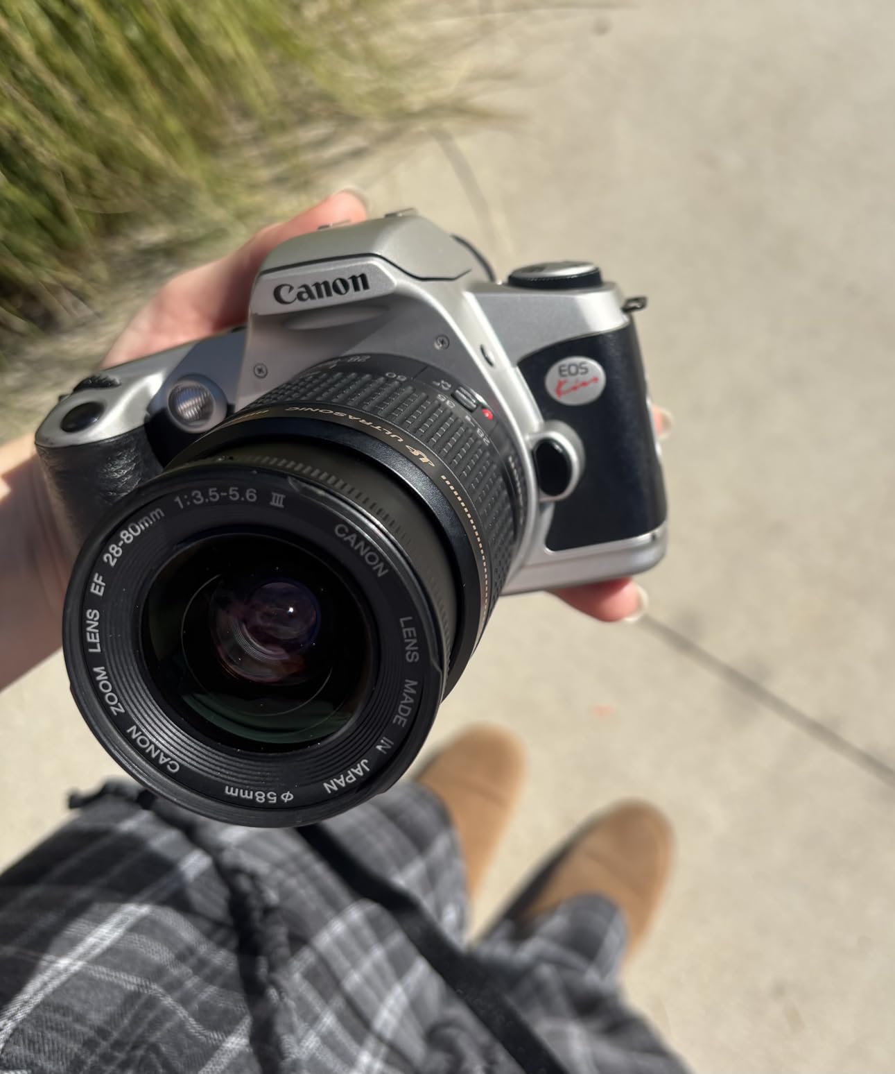 Canon EOS Kiss (AKA Rebel G in USA/Canada) SLR AF Film Camera With 35-80mm EF Lens (Renewed) customer photo 1